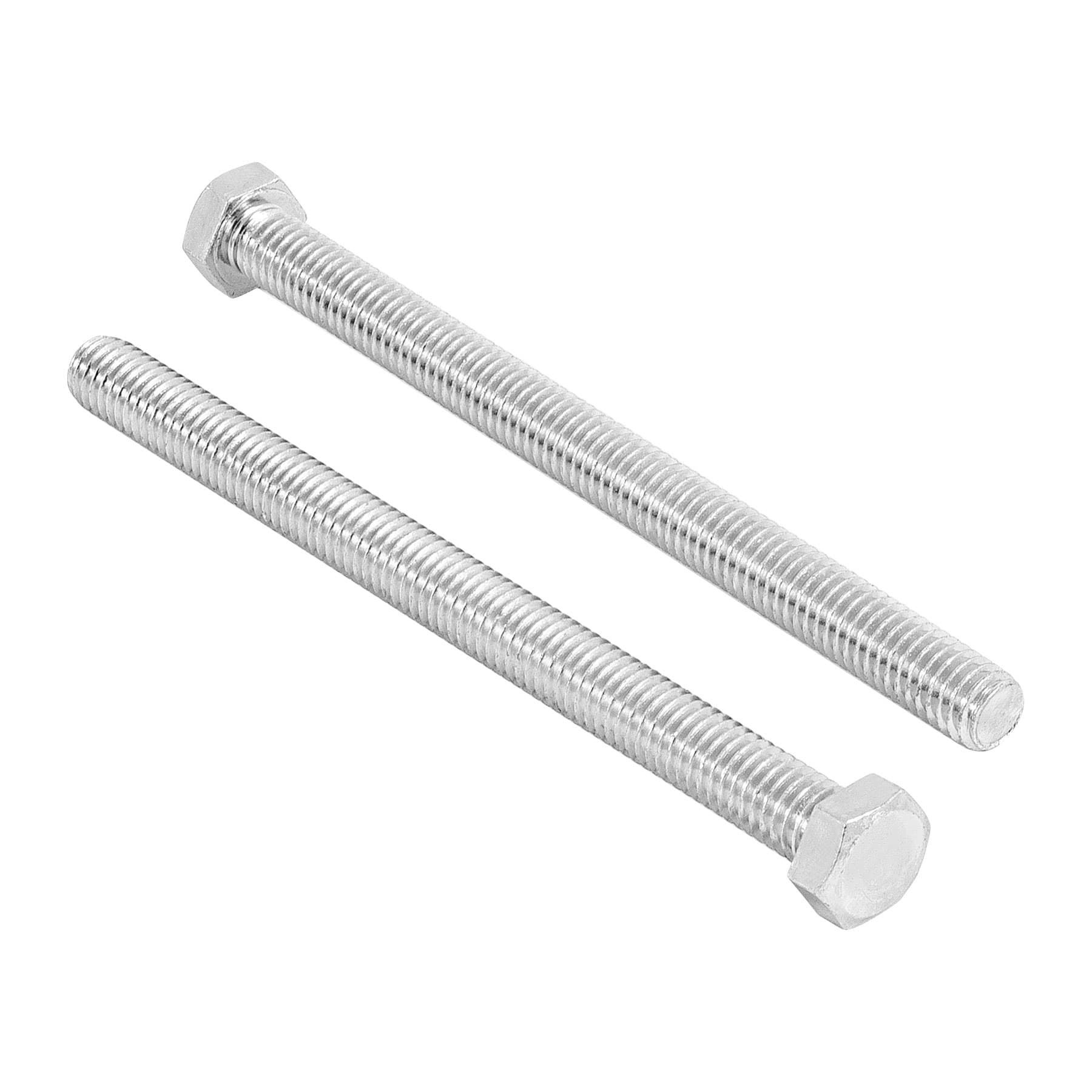 Tornillo acero galvanizado tipo máquina, 3/8X5", 15 pzas