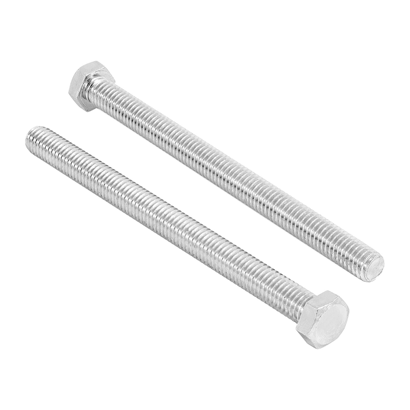Tornillo acero galvanizado tipo máquina, 3/8X5", 15 pzas