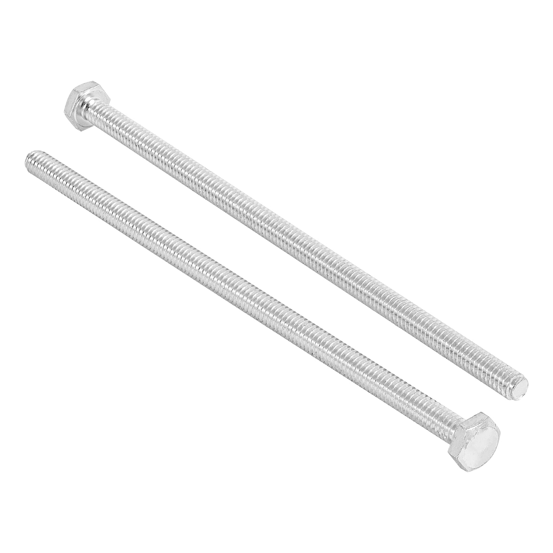 Tornillo acero galvanizado tipo máquina, 1/4X6", 20 pzas