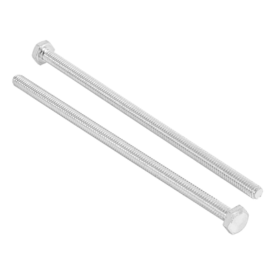 Tornillo acero galvanizado tipo máquina, 1/4X6", 20 pzas
