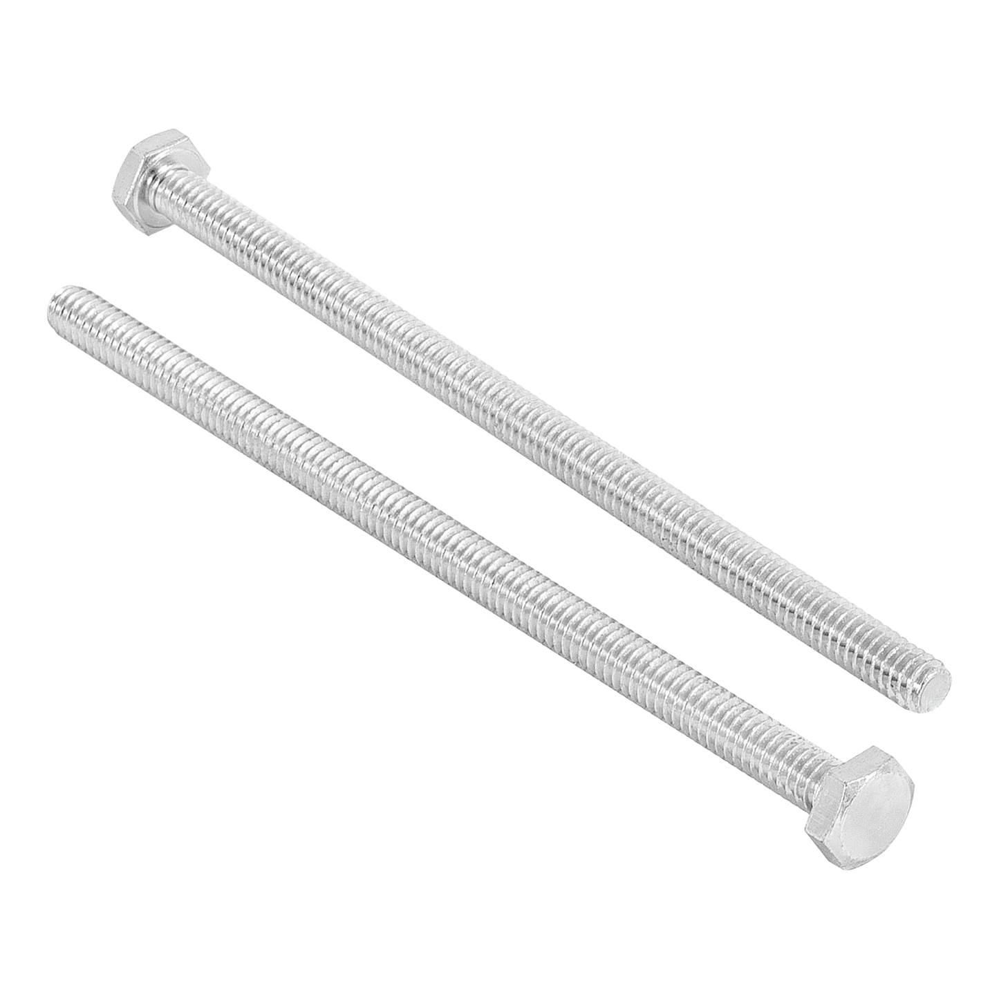 Tornillo acero galvanizado tipo máquina, 1/4X5", 25 pzas