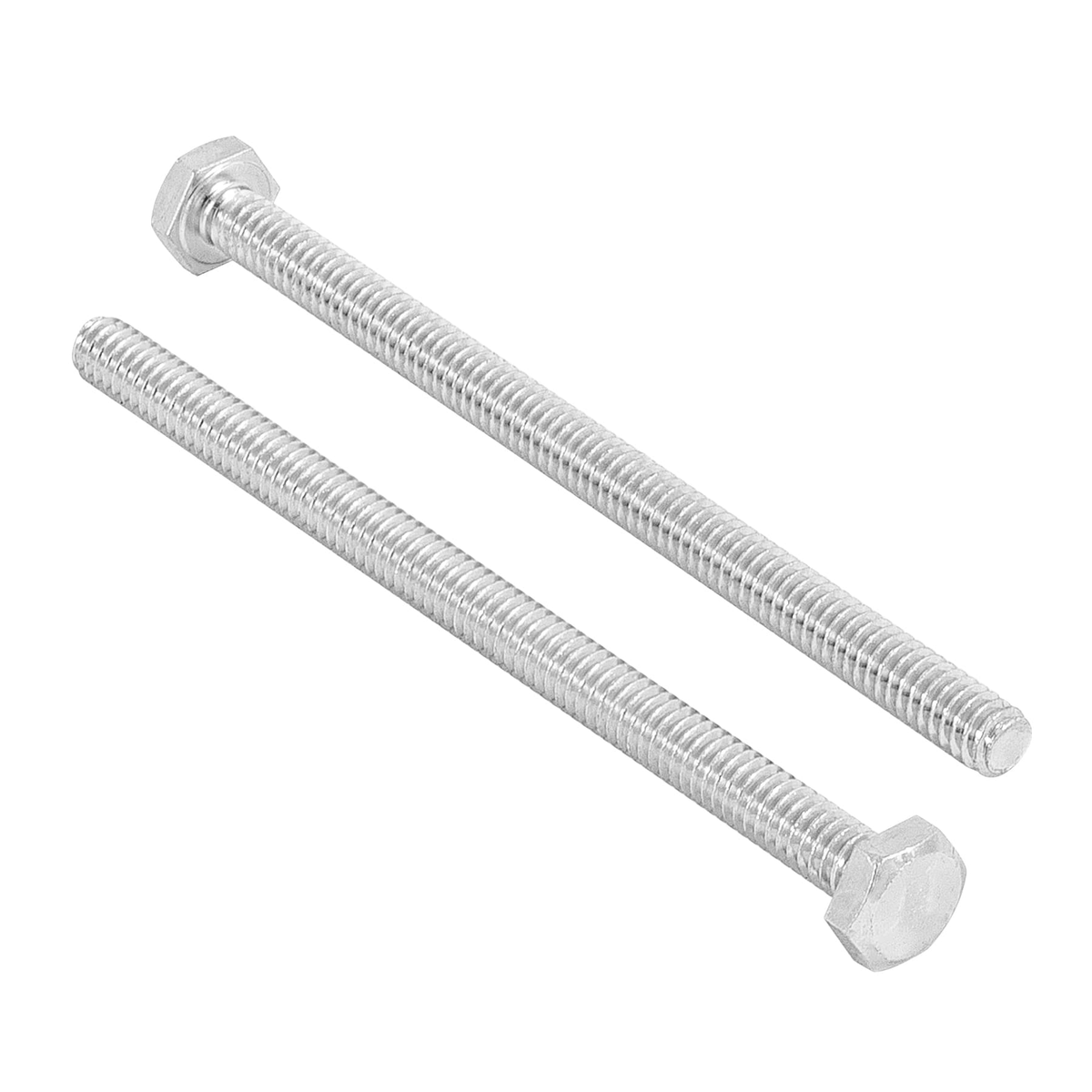 Tornillo acero galvanizado tipo máquina, 1/4X4", 30 pzas