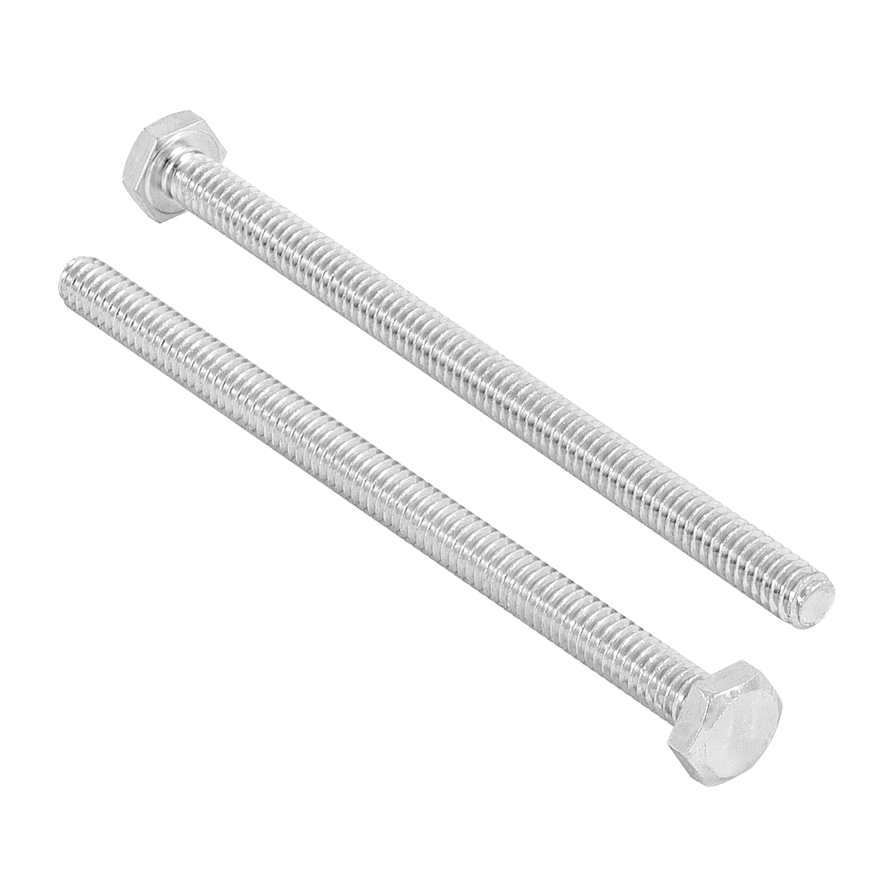 Tornillo acero galvanizado tipo máquina, 1/4X4", 30 pzas