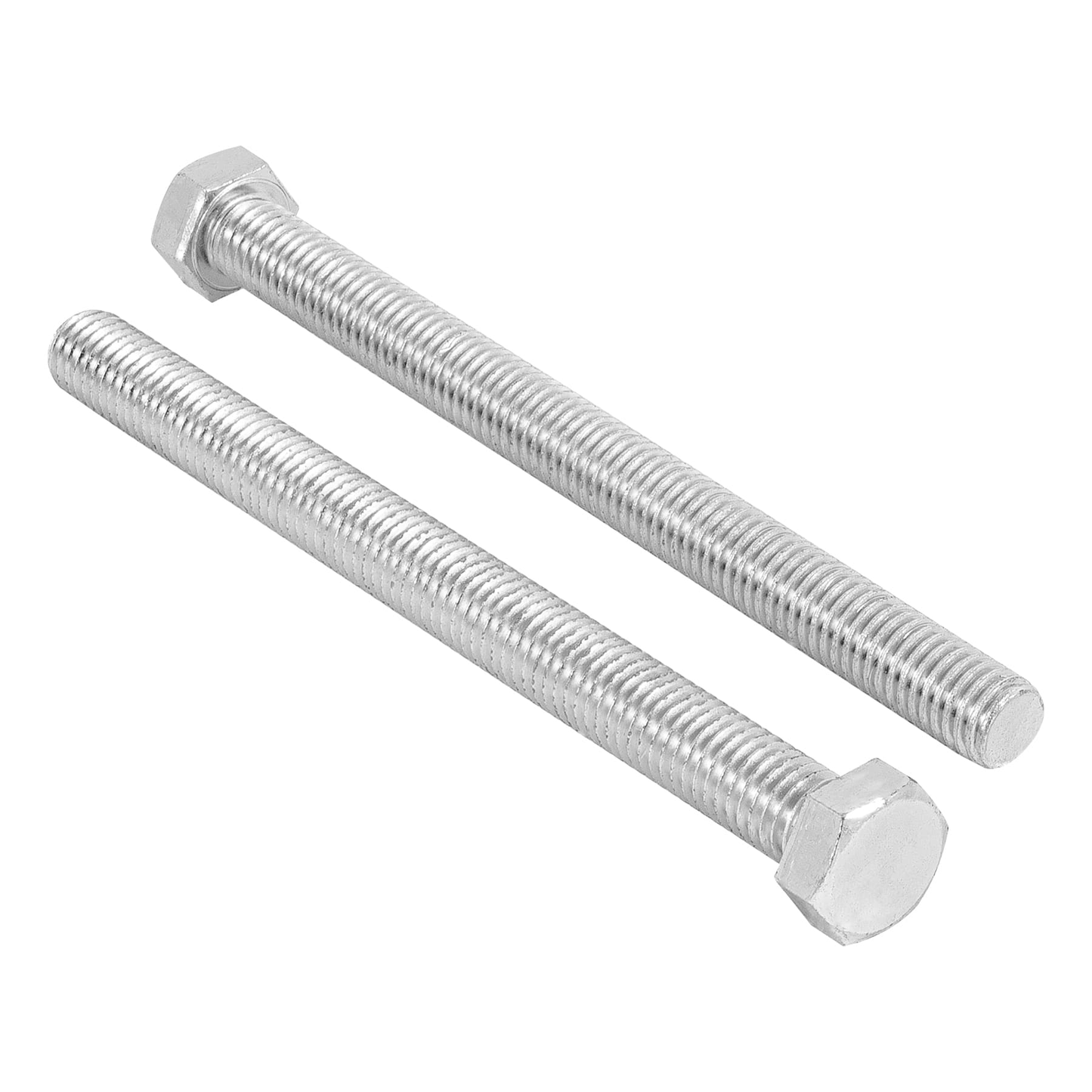 Tornillo acero galvanizado tipo máquina, 1/2X6", 8 pzas