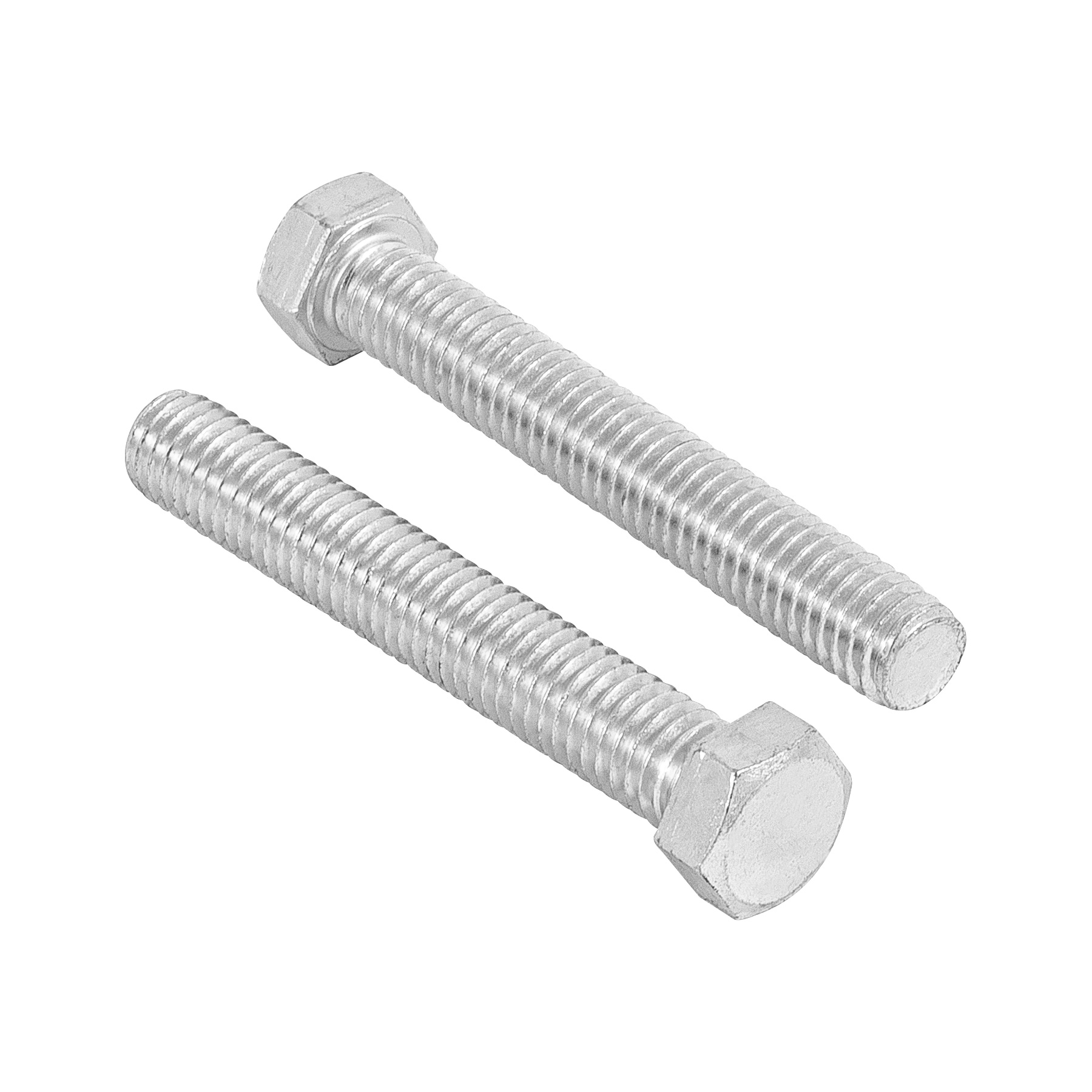 Tornillo acero galvanizado tipo máquina 7/16x3", 30 pzas