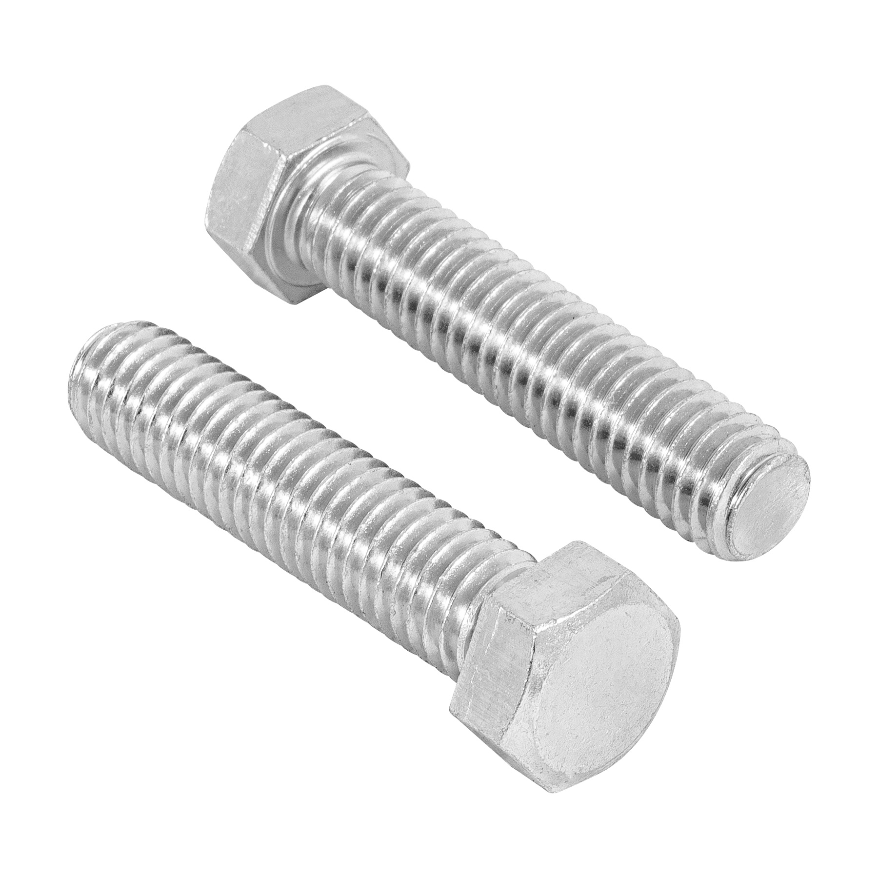 Tornillo acero galvanizado tipo máquina 7/16x3 1/2",20 pzas