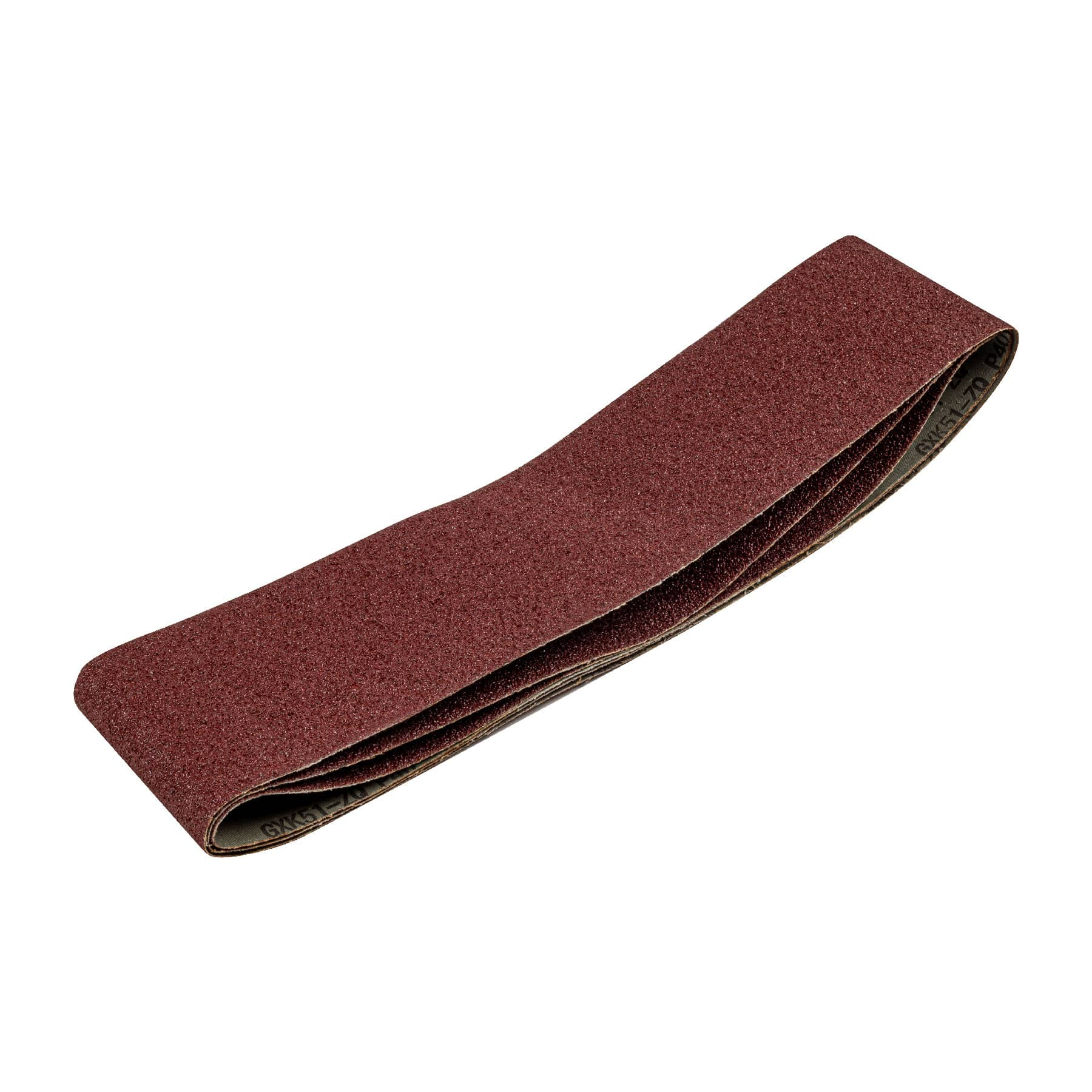 Bandas grano 40, para lijadora PUL 4x6, caja con 3 pzas