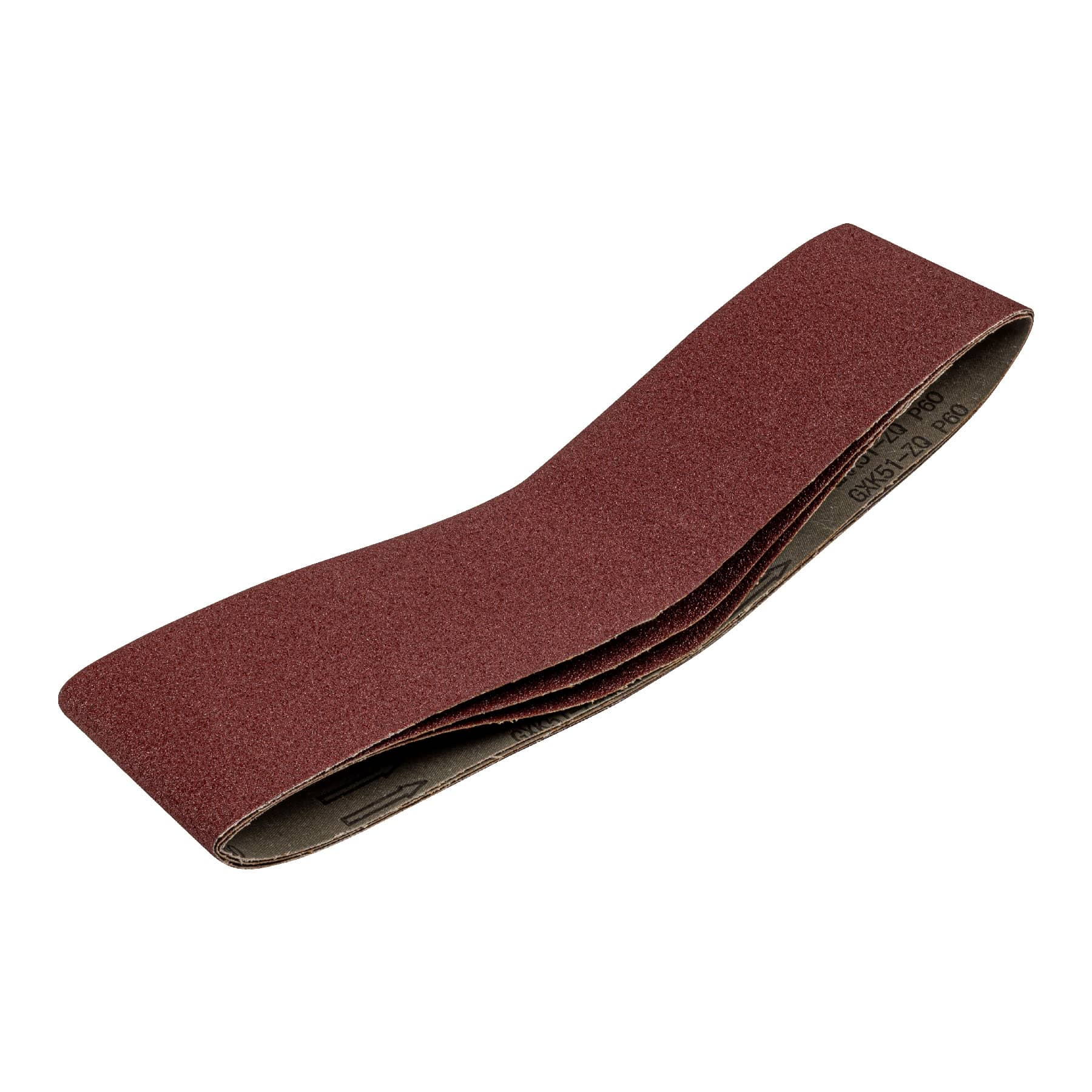 Bandas grano 60, para lijadora PUL 4x6, caja con 3 pzas