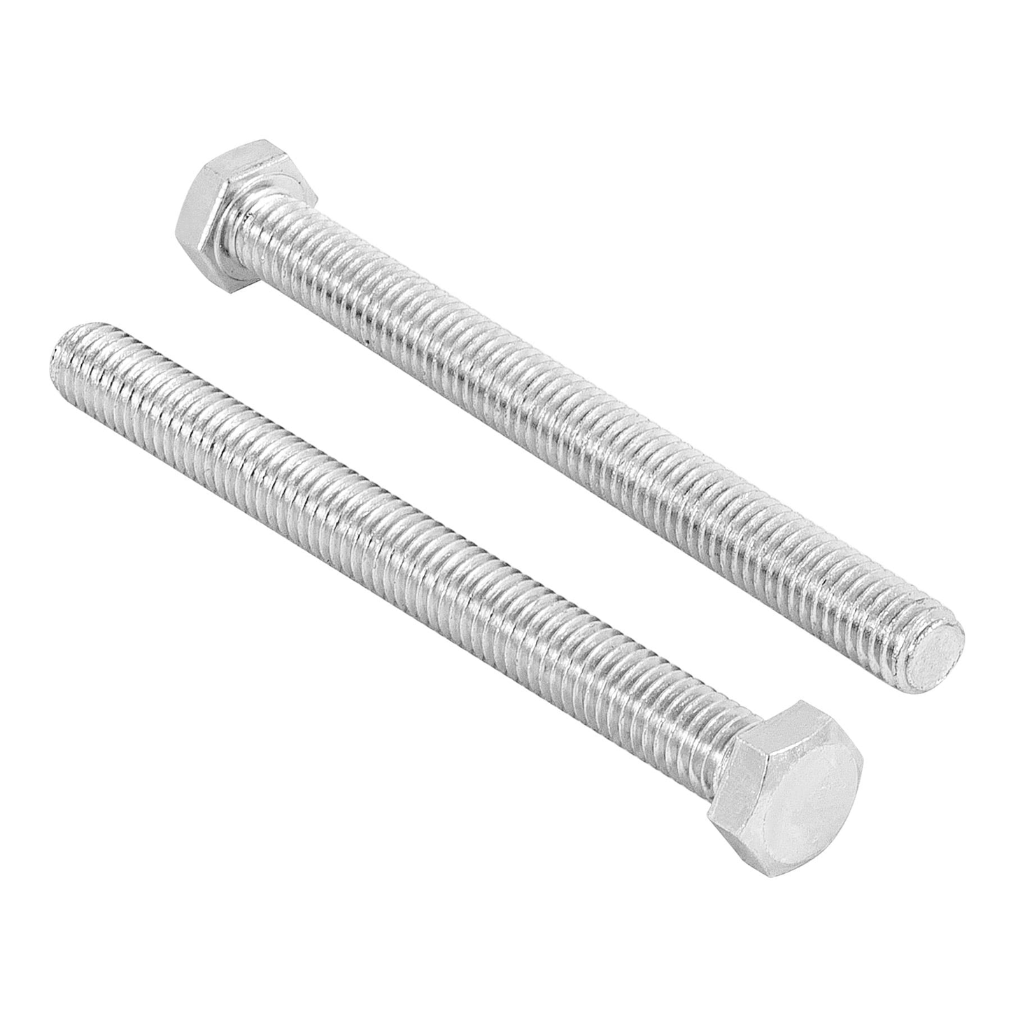 Tornillo acero galvanizado tipo máquina 3/8x4", 30 pzas