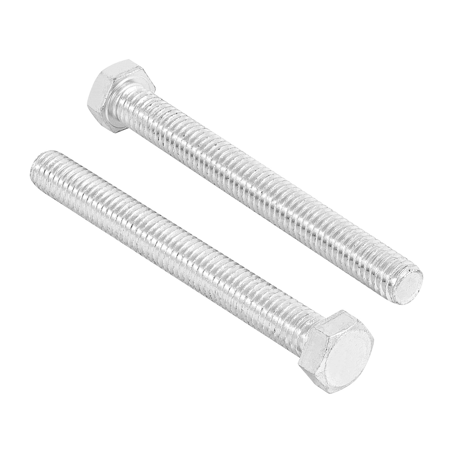 Tornillo acero galvanizado tipo máquina 3/8x3 1/2", 30 pzas