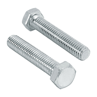 Tornillo acero galvanizado tipo máquina 3/8x2", 60 pzas