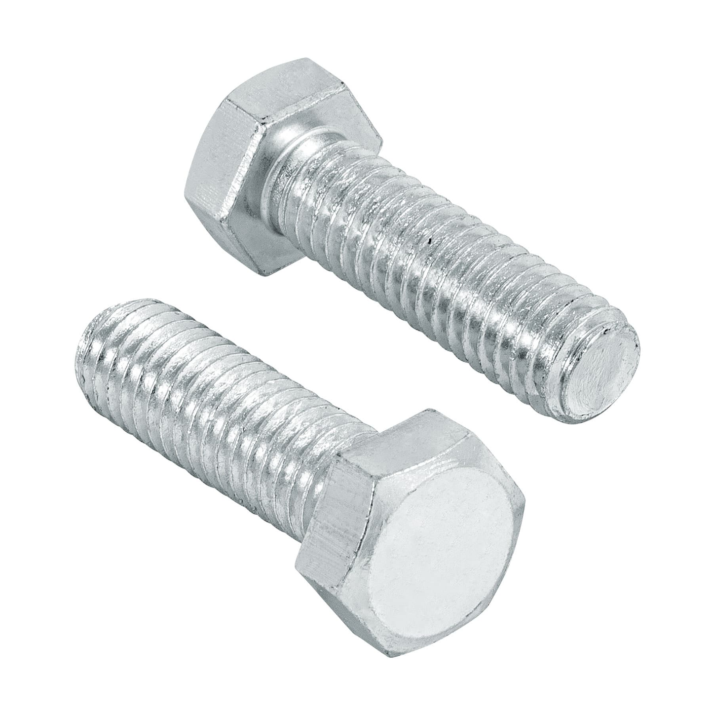 Tornillo acero galvanizado tipo máquina 3/8x1 1/4", 40 pzas