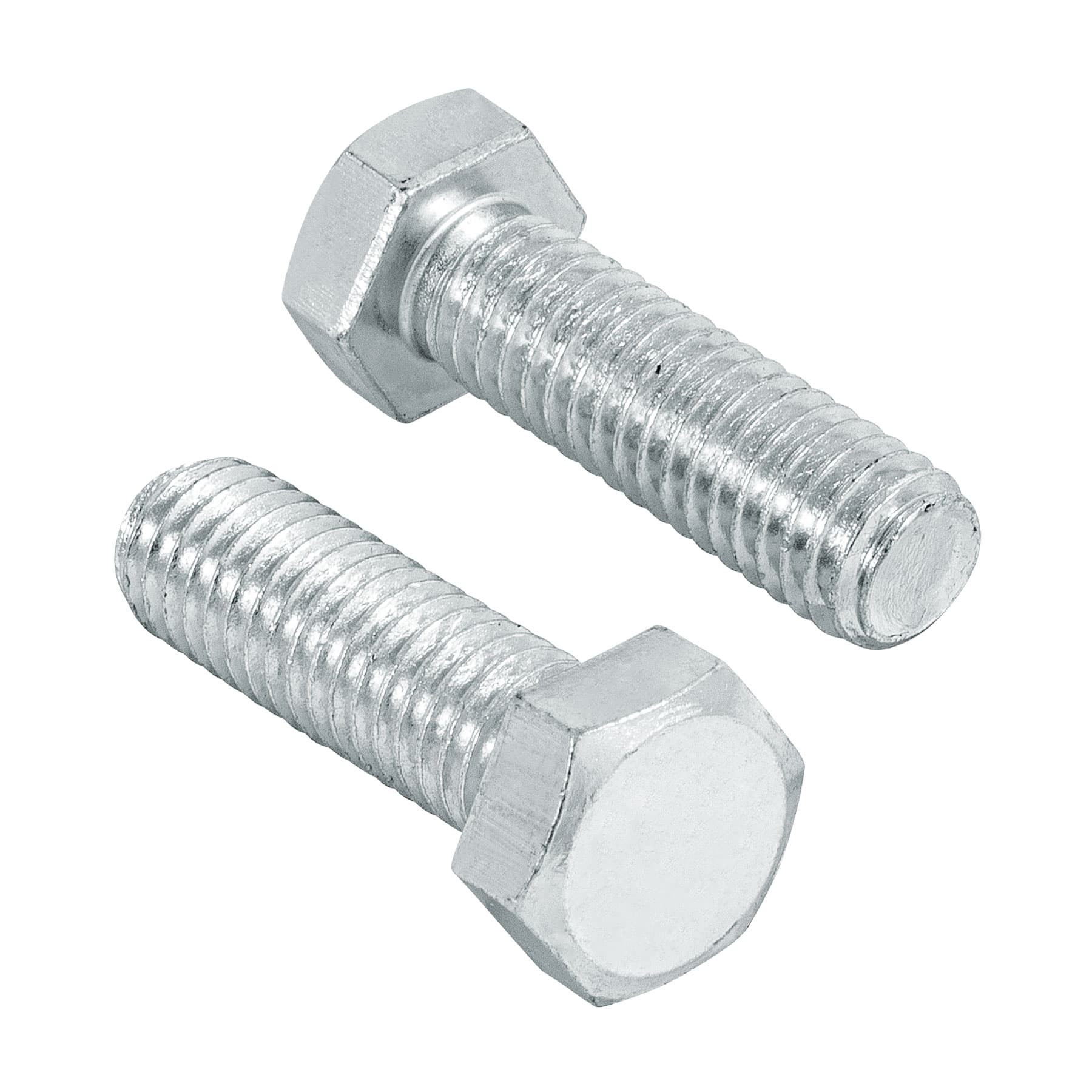 Tornillo acero galvanizado tipo máquina 3/8x1 1/4", 40 pzas