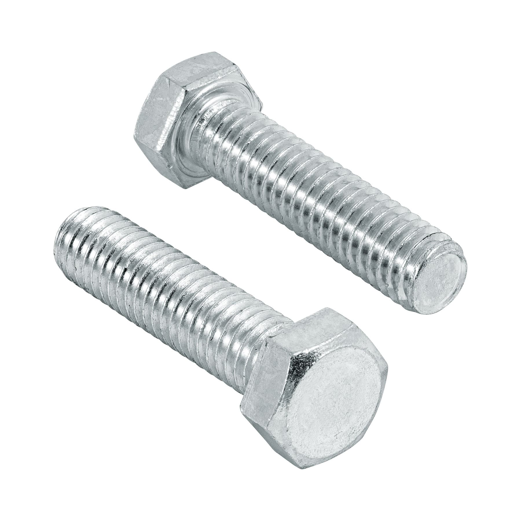 Tornillo acero galvanizado tipo máquina 3/8x1 1/2", 70 pzas