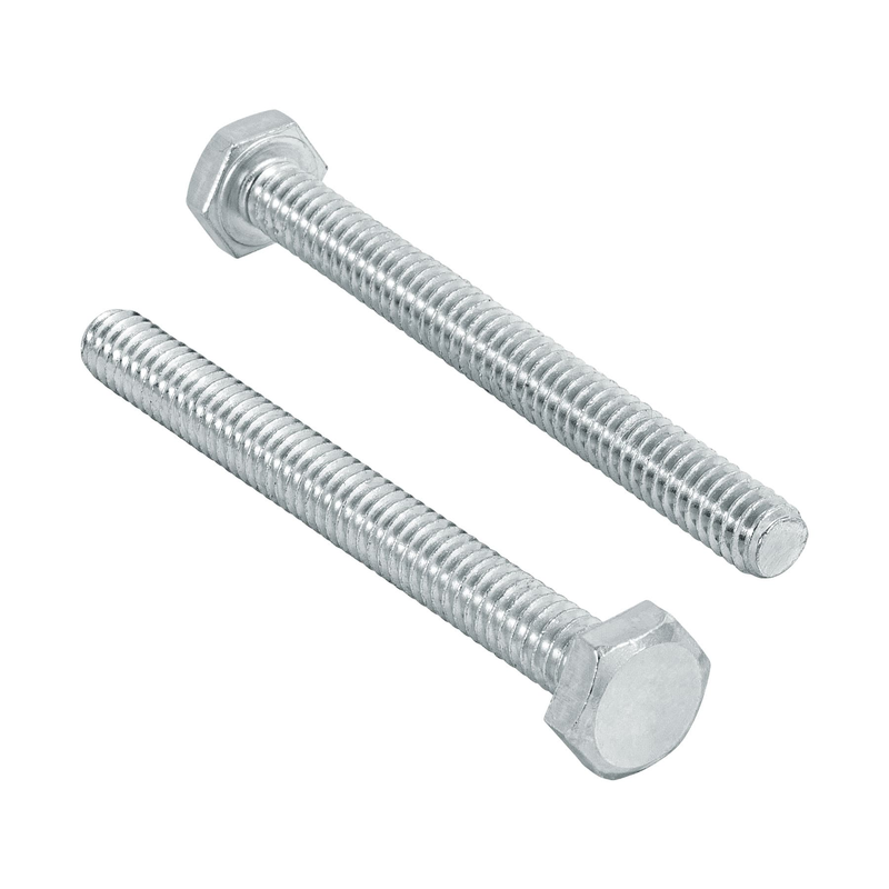 Tornillo acero galvanizado tipo máquina 1/4x2 1/2", 50 pzas