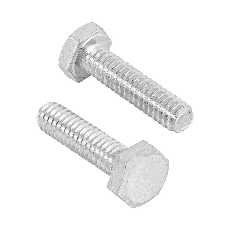 Tornillo acero galvanizado tipo máquina 1/4x1", 100 pzas