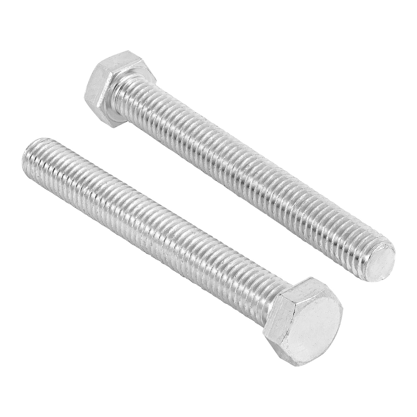 Tornillo acero galvanizado tipo máquina 1/2x4", 15 pzas
