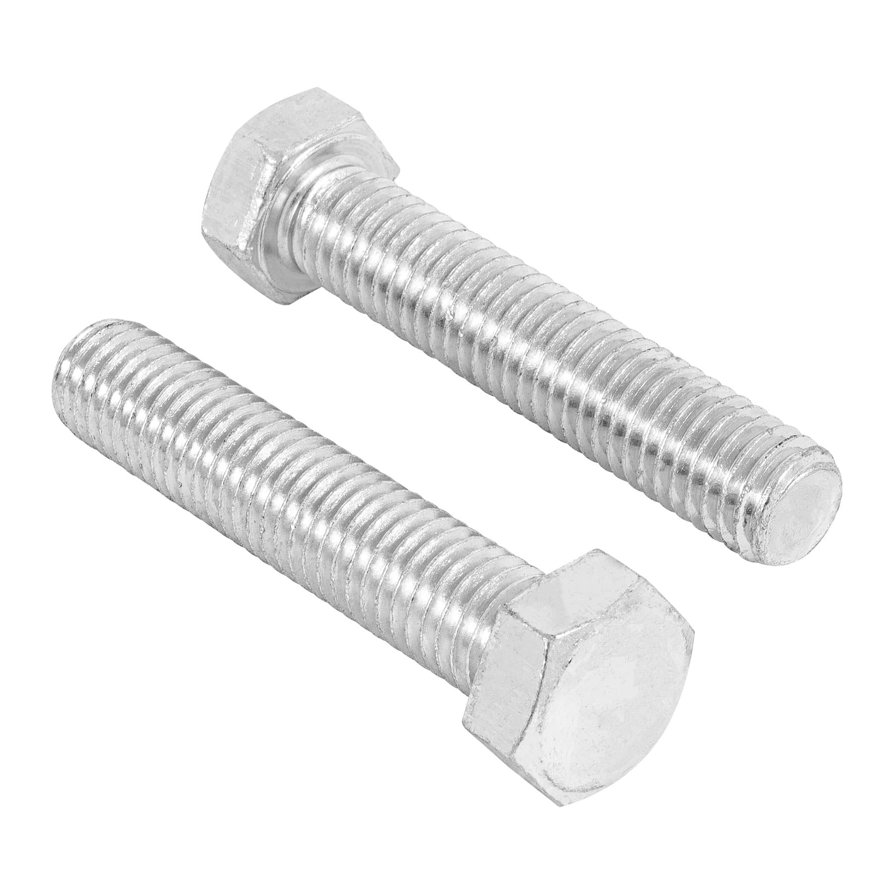 Tornillo acero galvanizado tipo máquina 1/2x2 1/2",20 pzas
