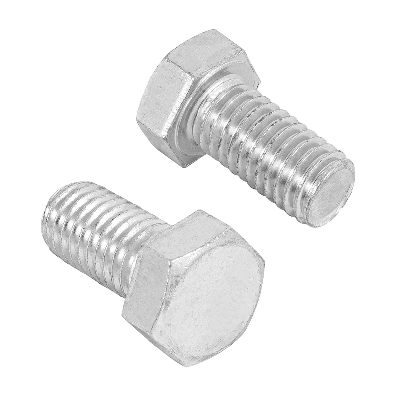 Tornillo acero galvanizado tipo máquina 1/2x1", 40 pzas