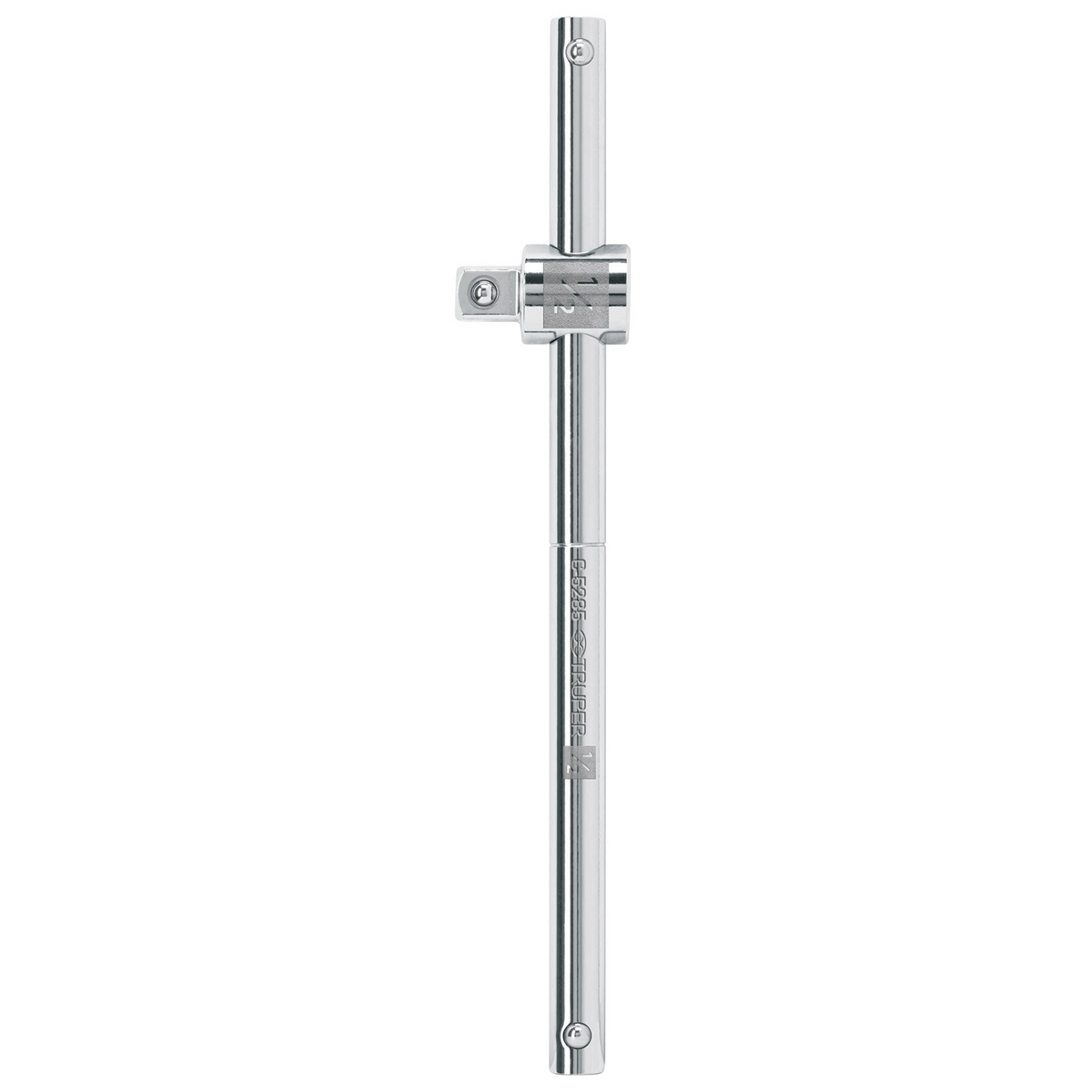 Barra corrediza para dados cuadro 1/2"
