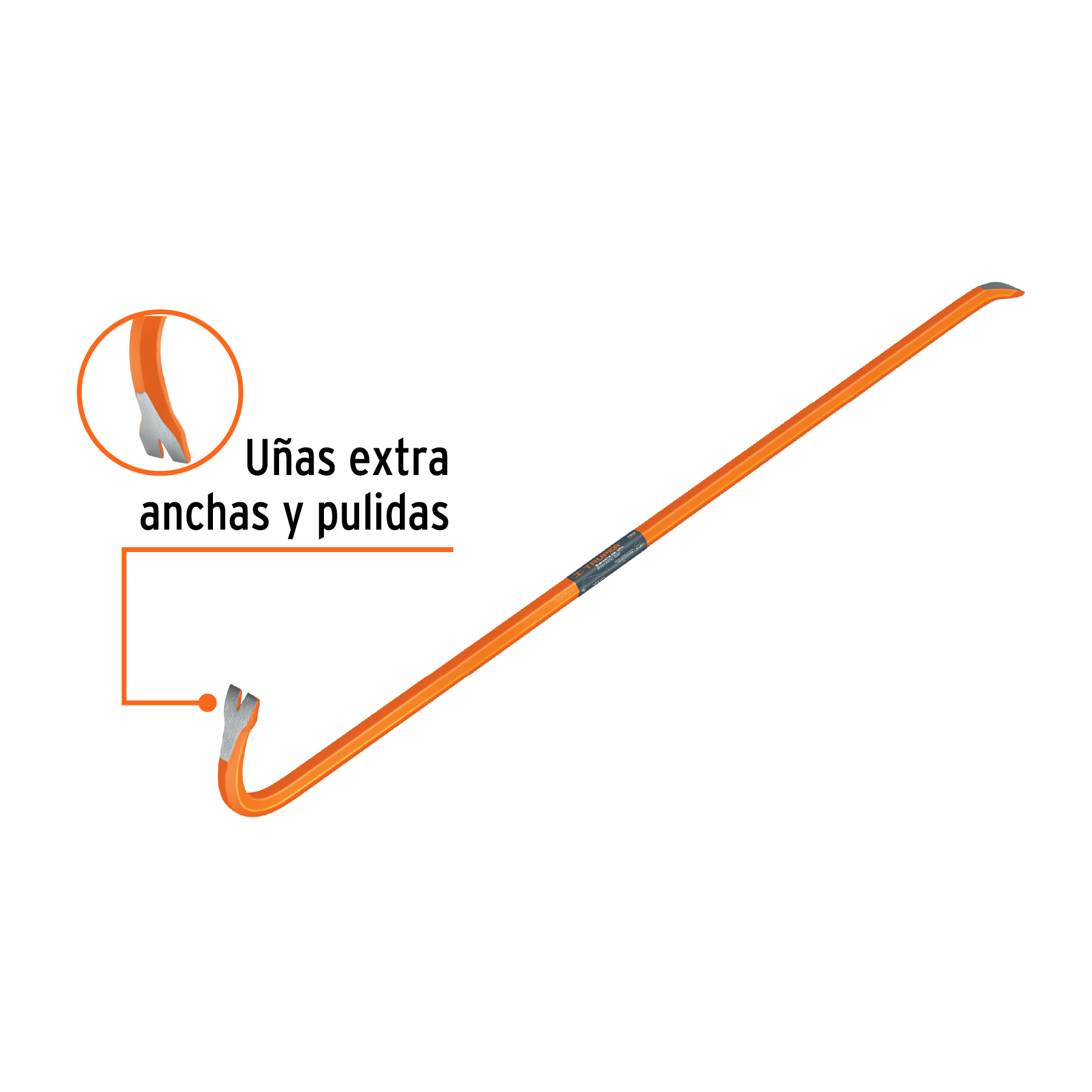Barreta de uña de 3/4" x 105 cm