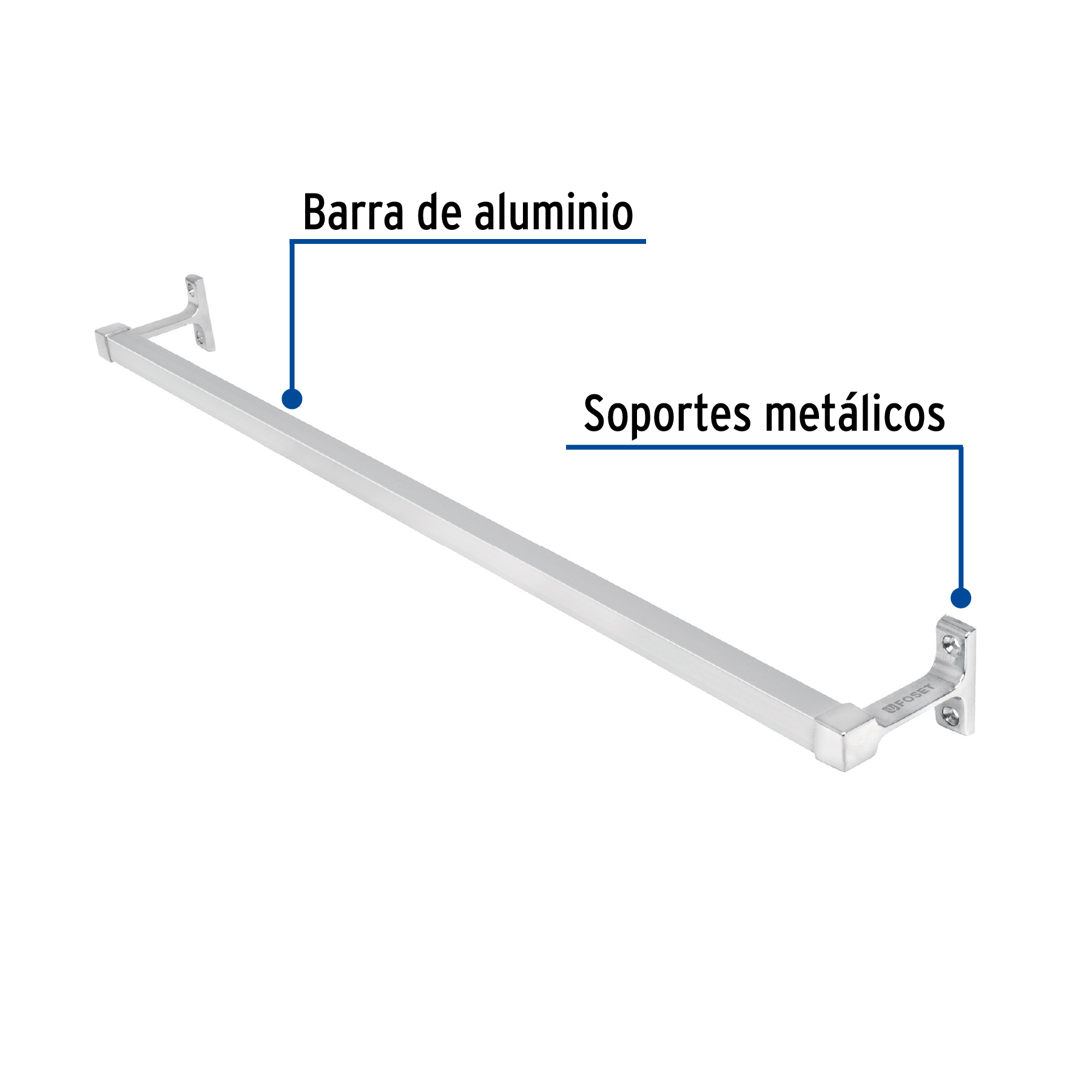 Toallero de barra, Foset Basic