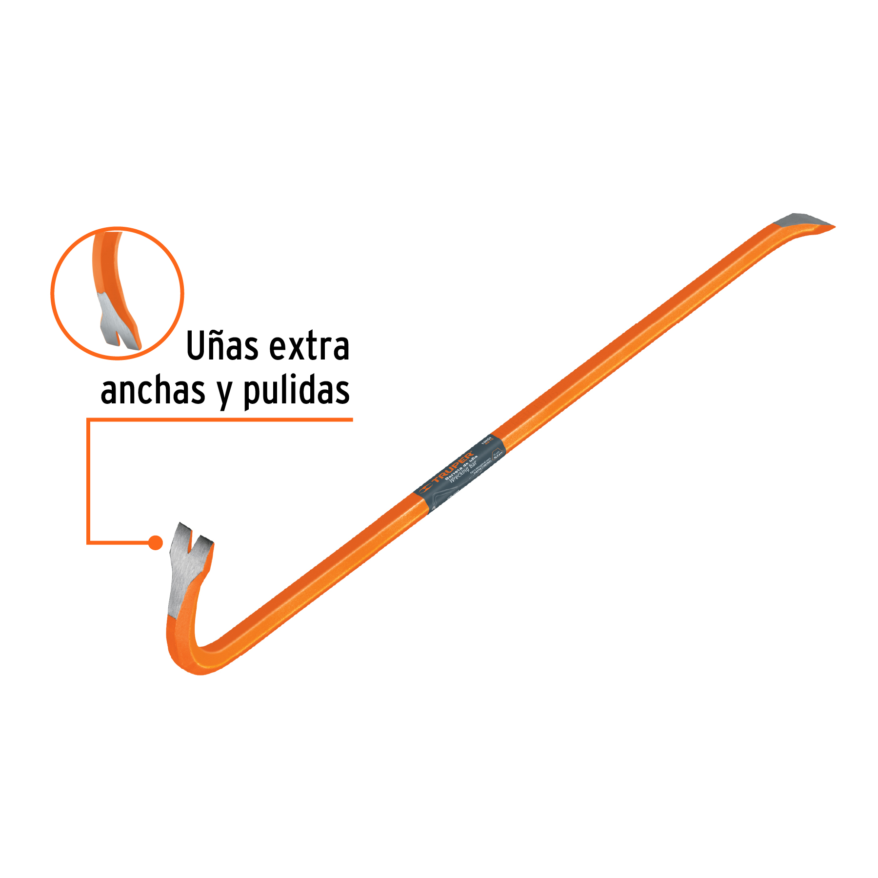 Barreta de uña de 3/4" x 75 cm