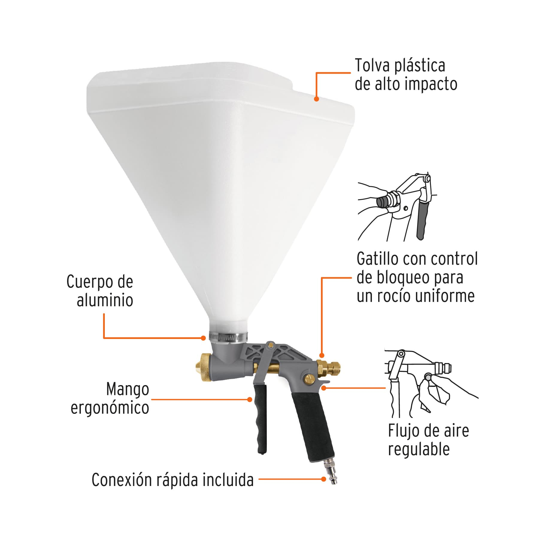 Tirolera neumática