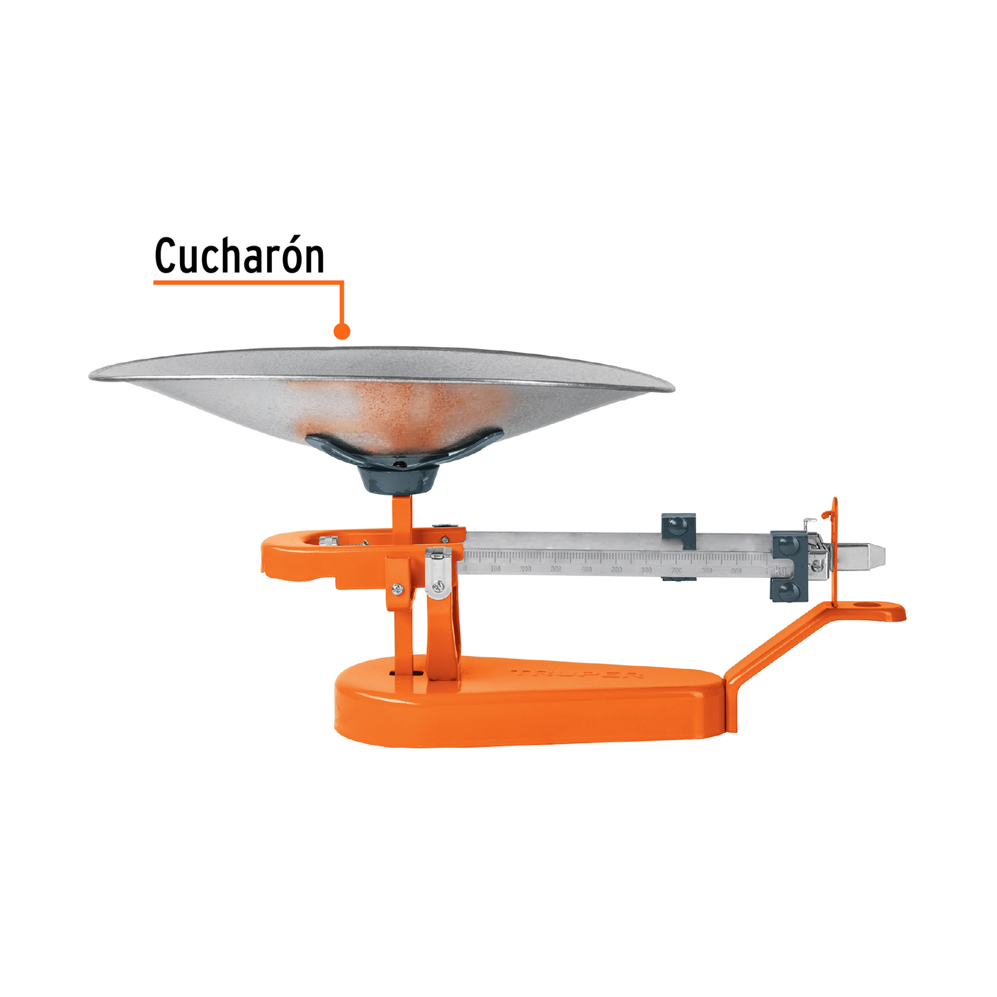 Báscula mecánica con cucharón de 2 kg