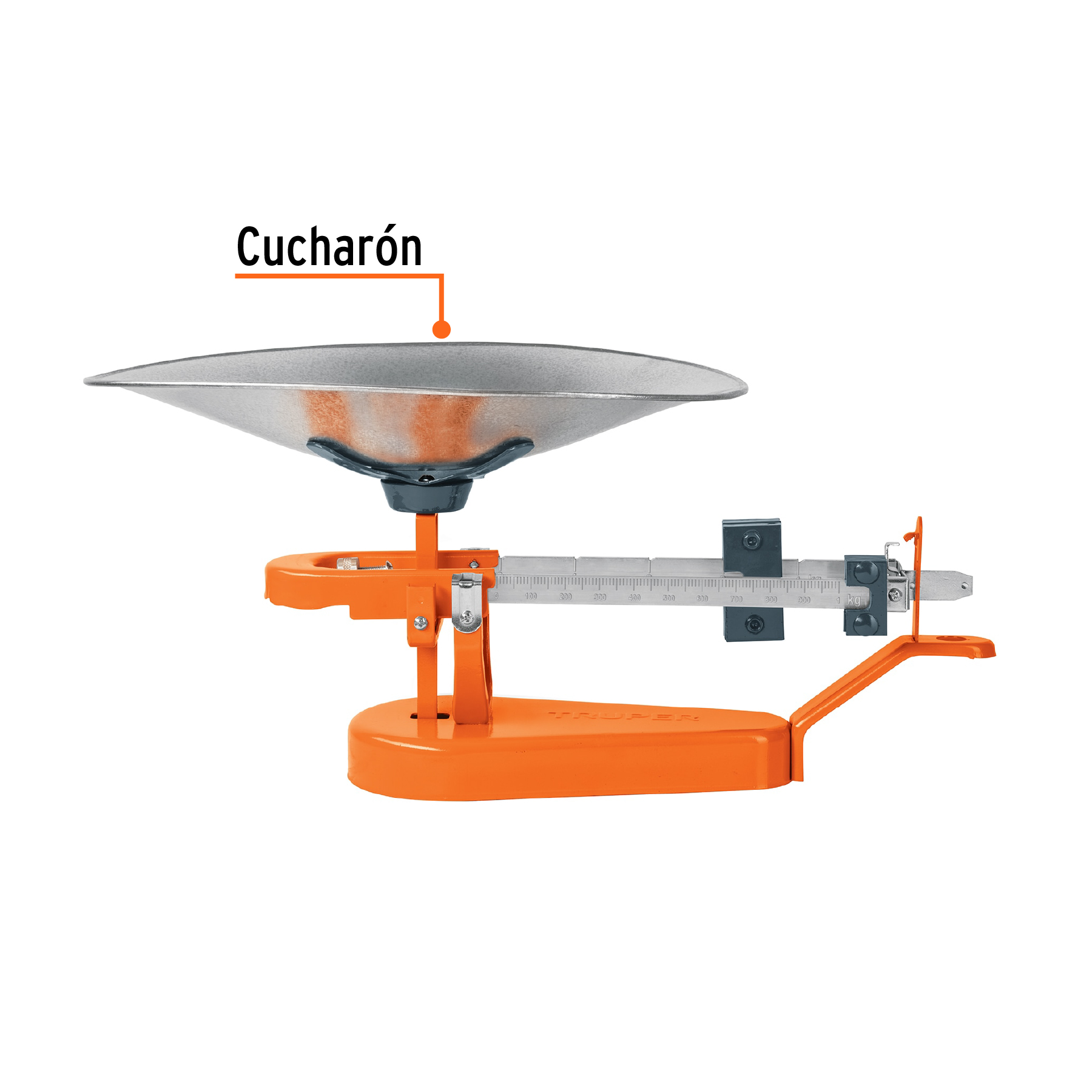 Báscula mecánica con cucharón de 5 kg