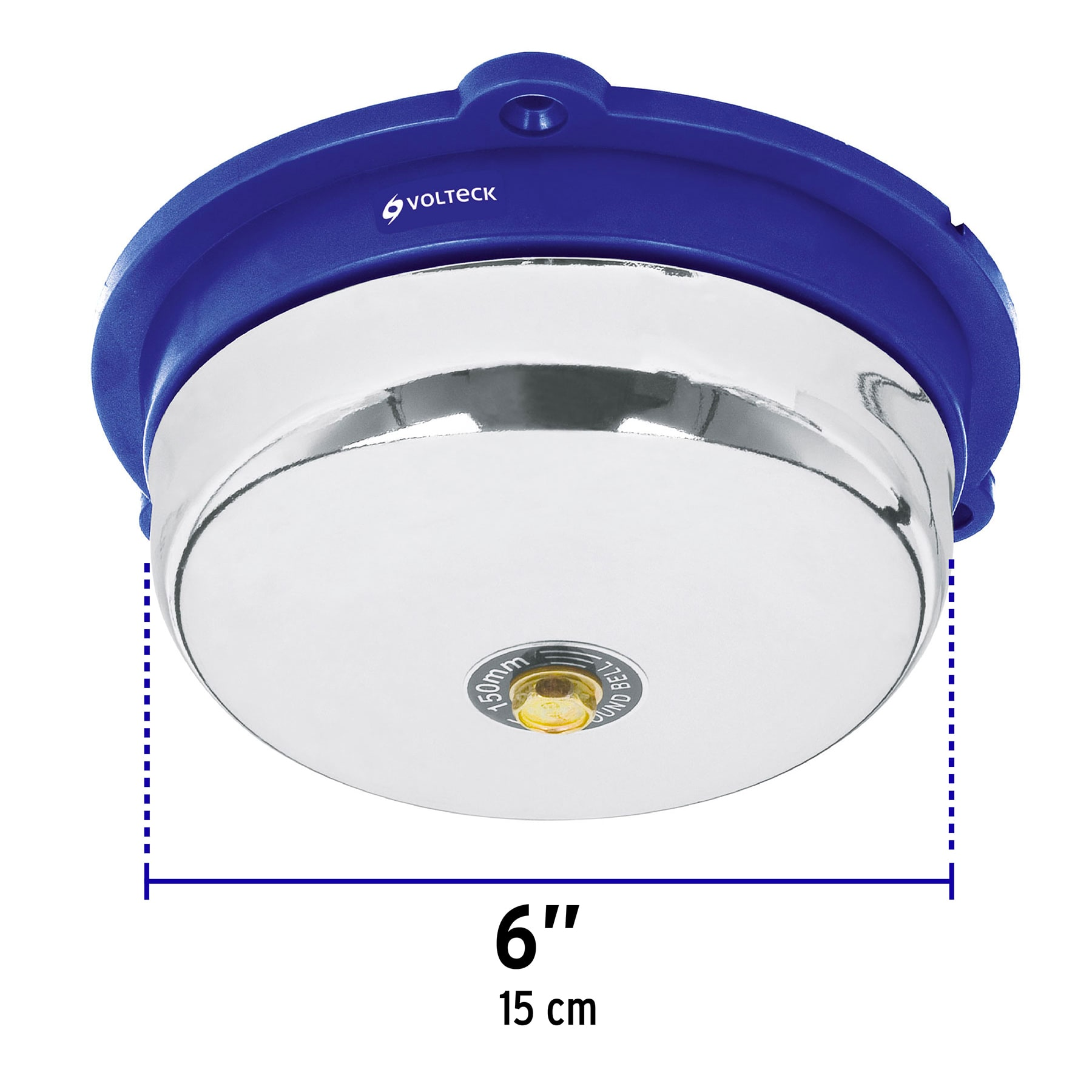 Timbre tipo campana, 6", Volteck