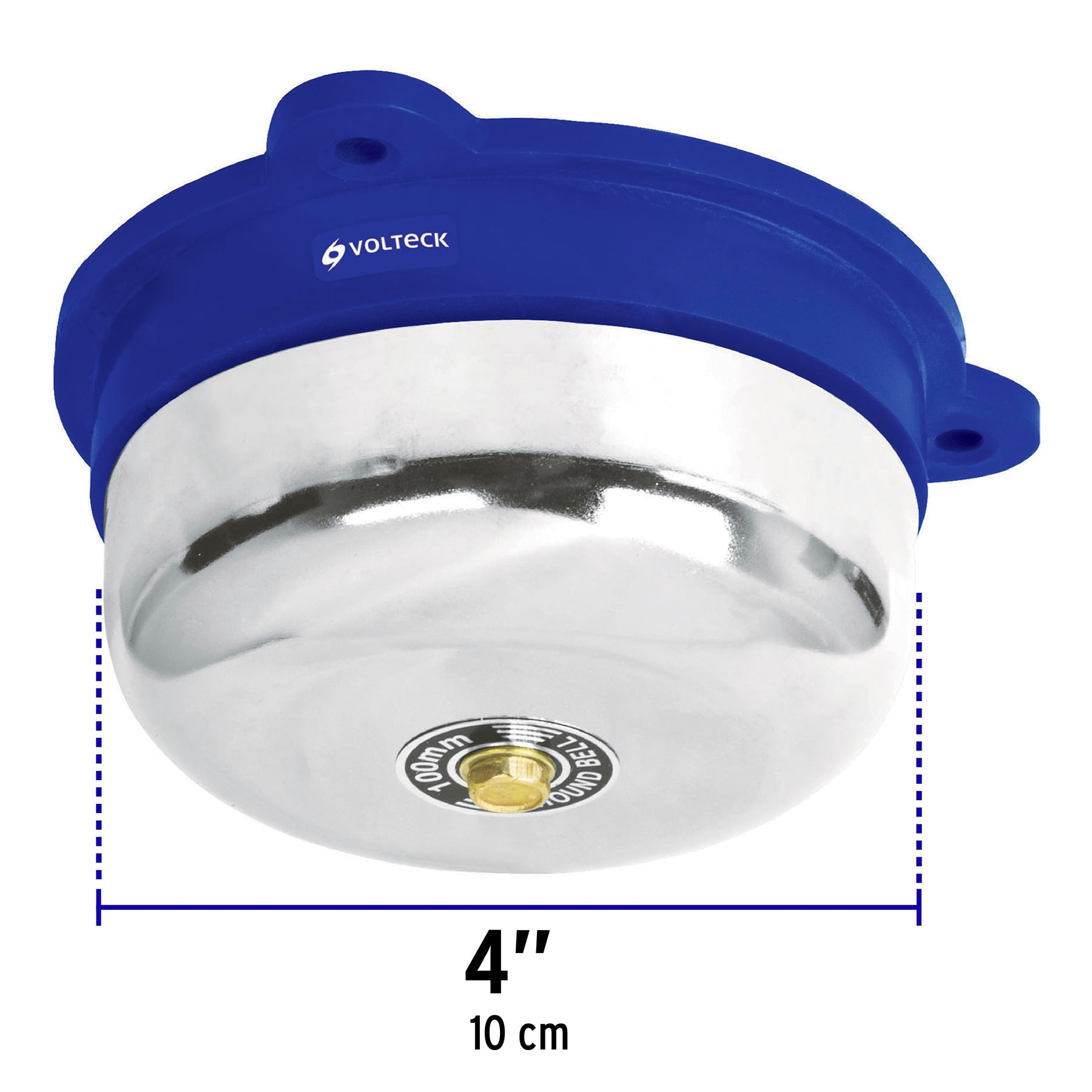 Timbre tipo campana, 4", Volteck