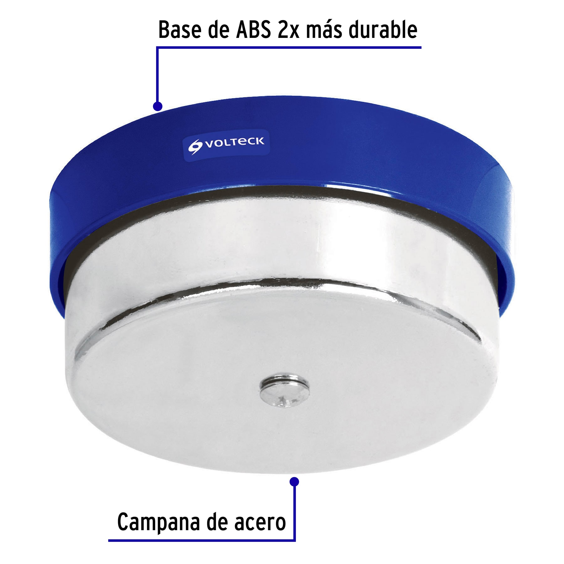 Timbre tipo campana, 2", Volteck