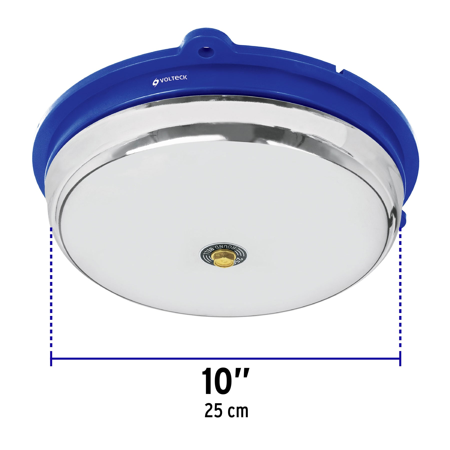 Timbre tipo campana, 10", Volteck