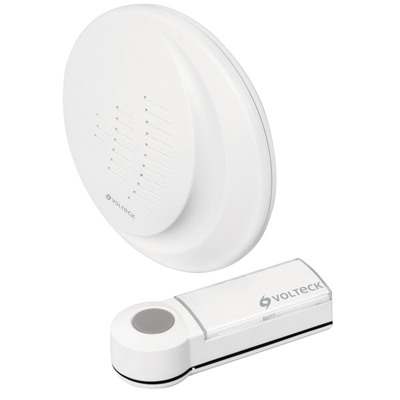 Timbre inalámbrico, 1 control, alcance de 50 m.