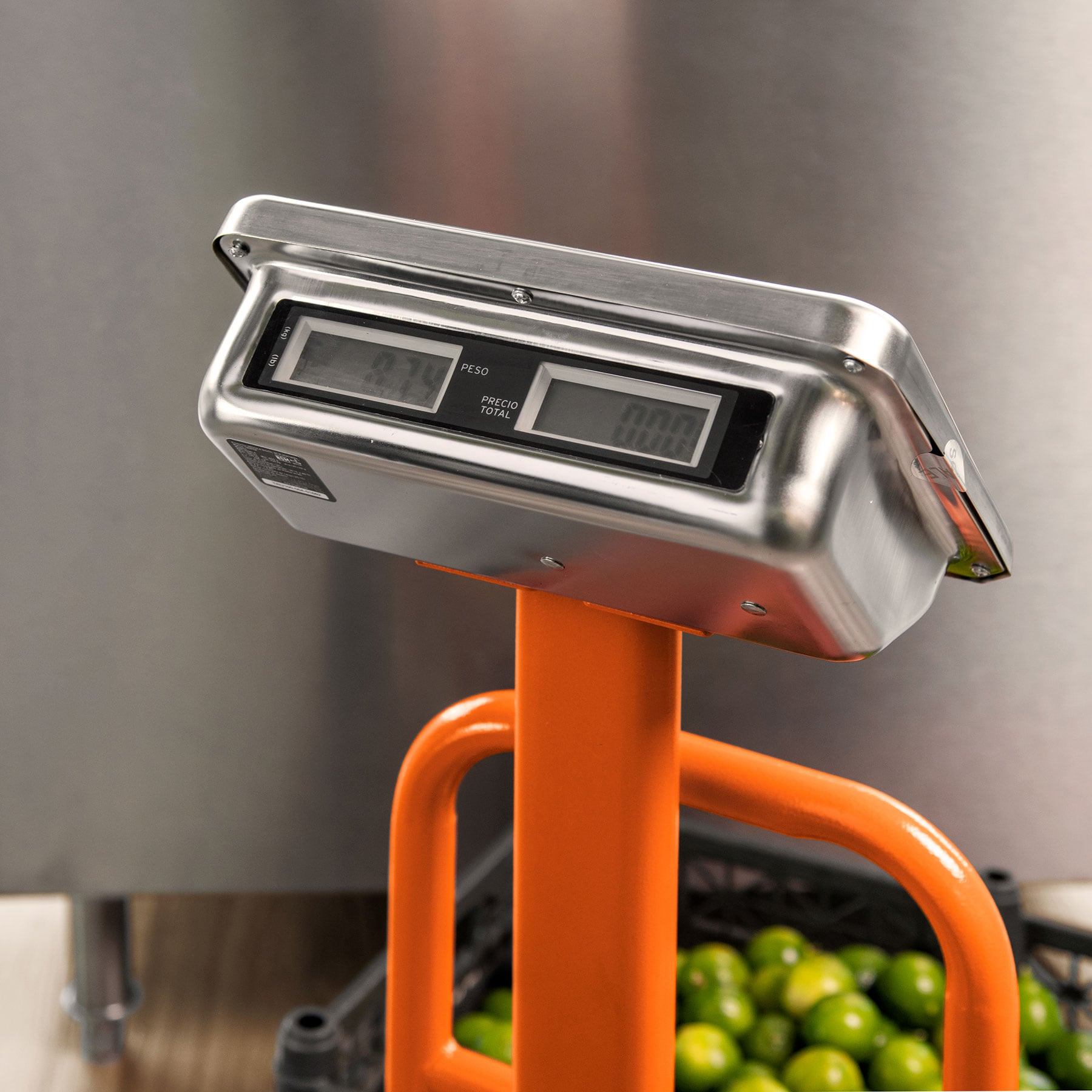 Báscula plegable de plataforma capacidad 100 Kg.