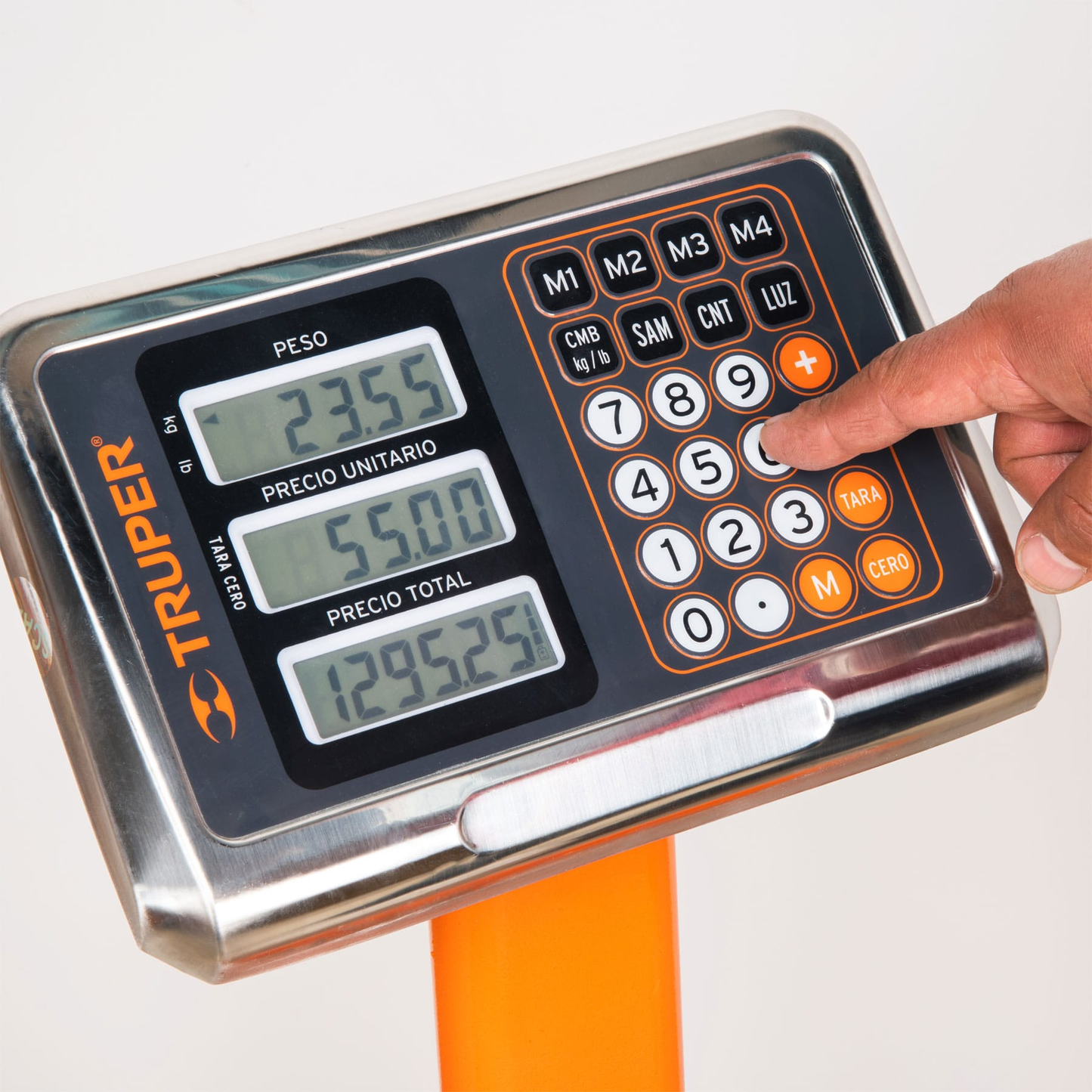 Báscula plegable de plataforma capacidad 200 Kg.