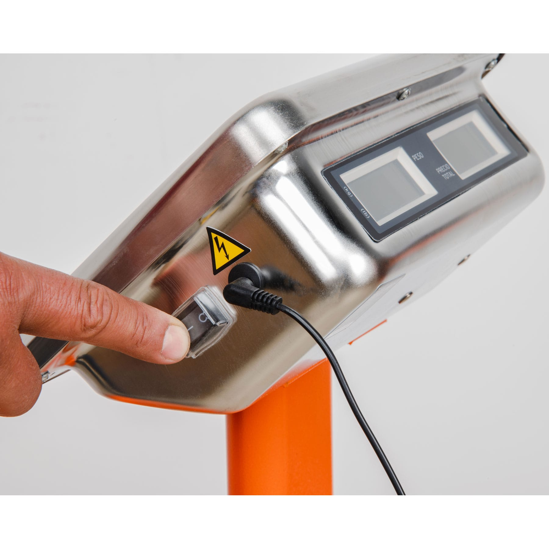 Báscula plegable de plataforma capacidad 200 Kg.