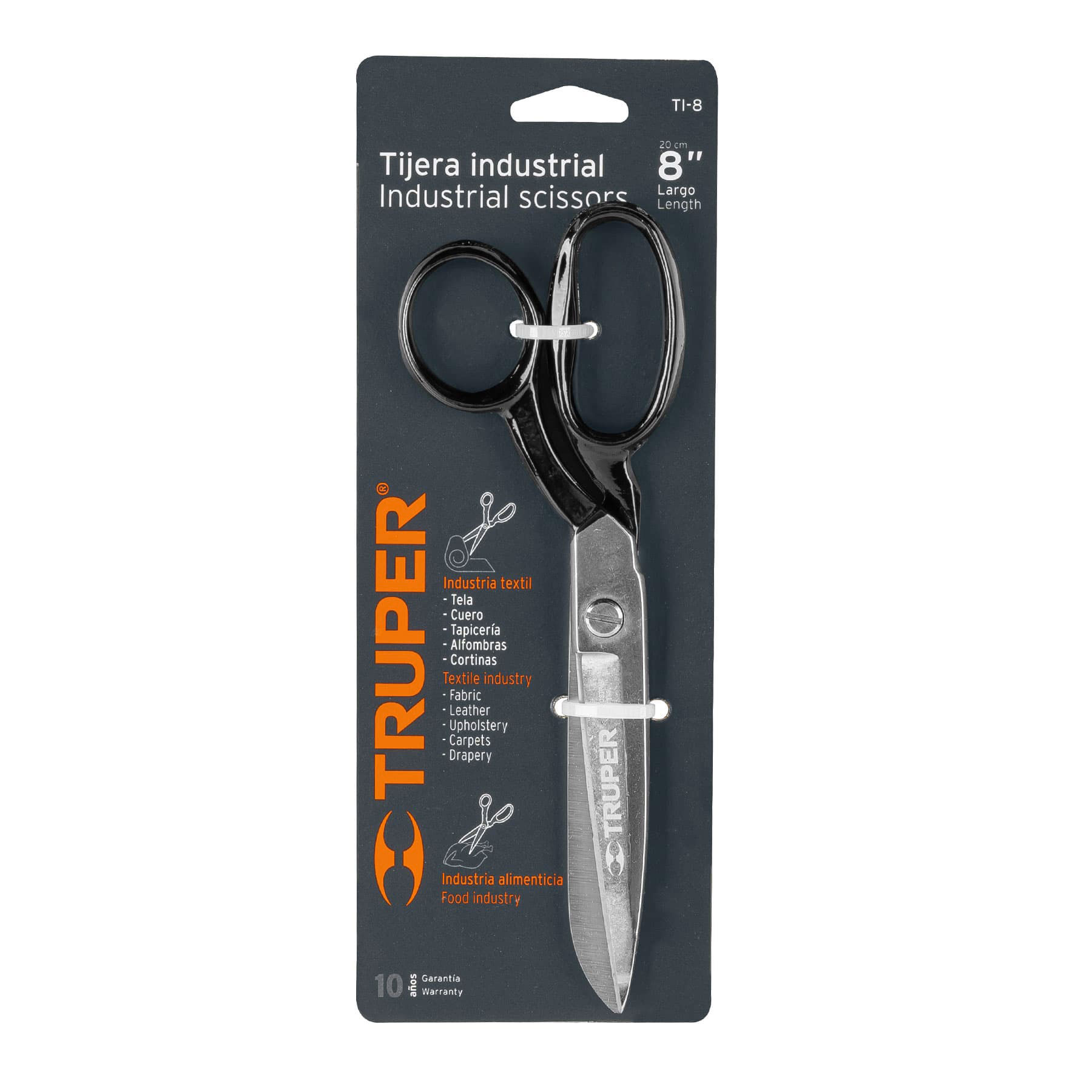 Tijera para sastre industrial 8"