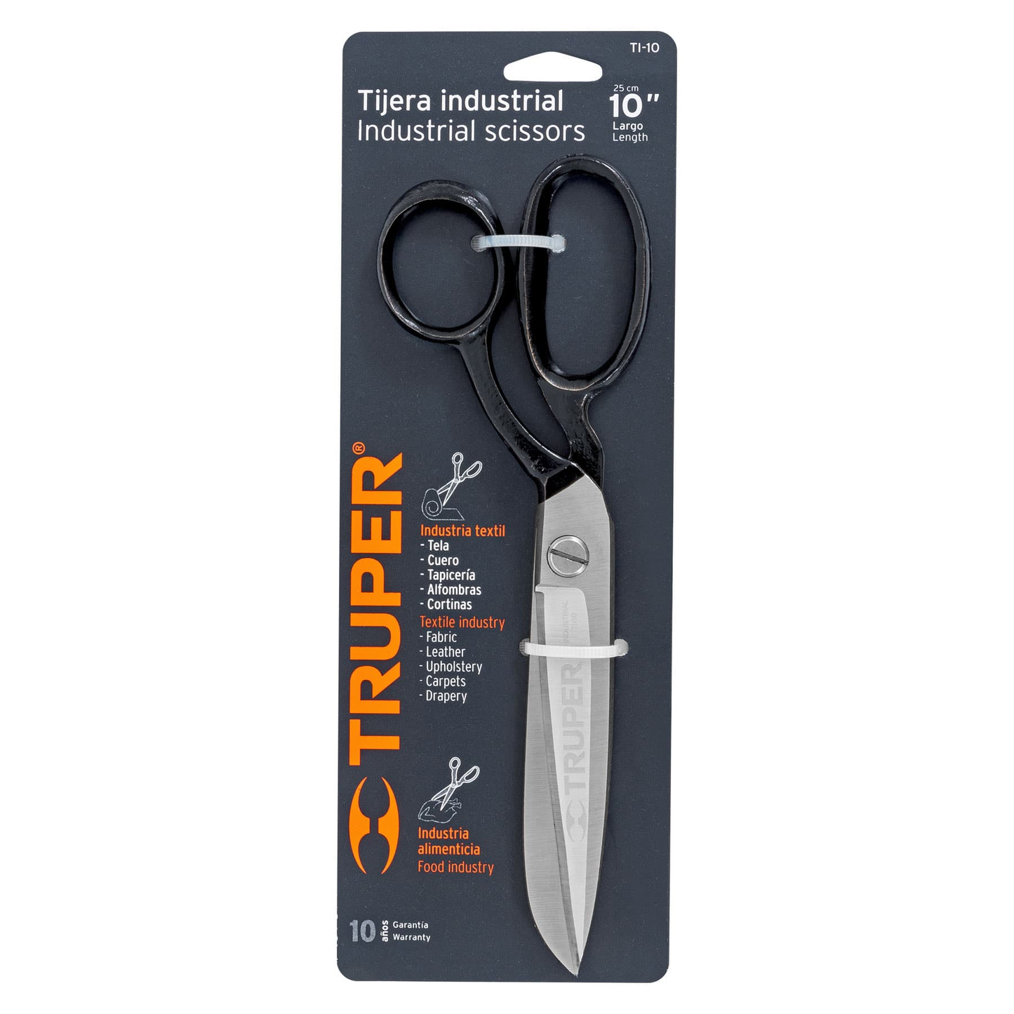 Tijera para sastre industrial 10"