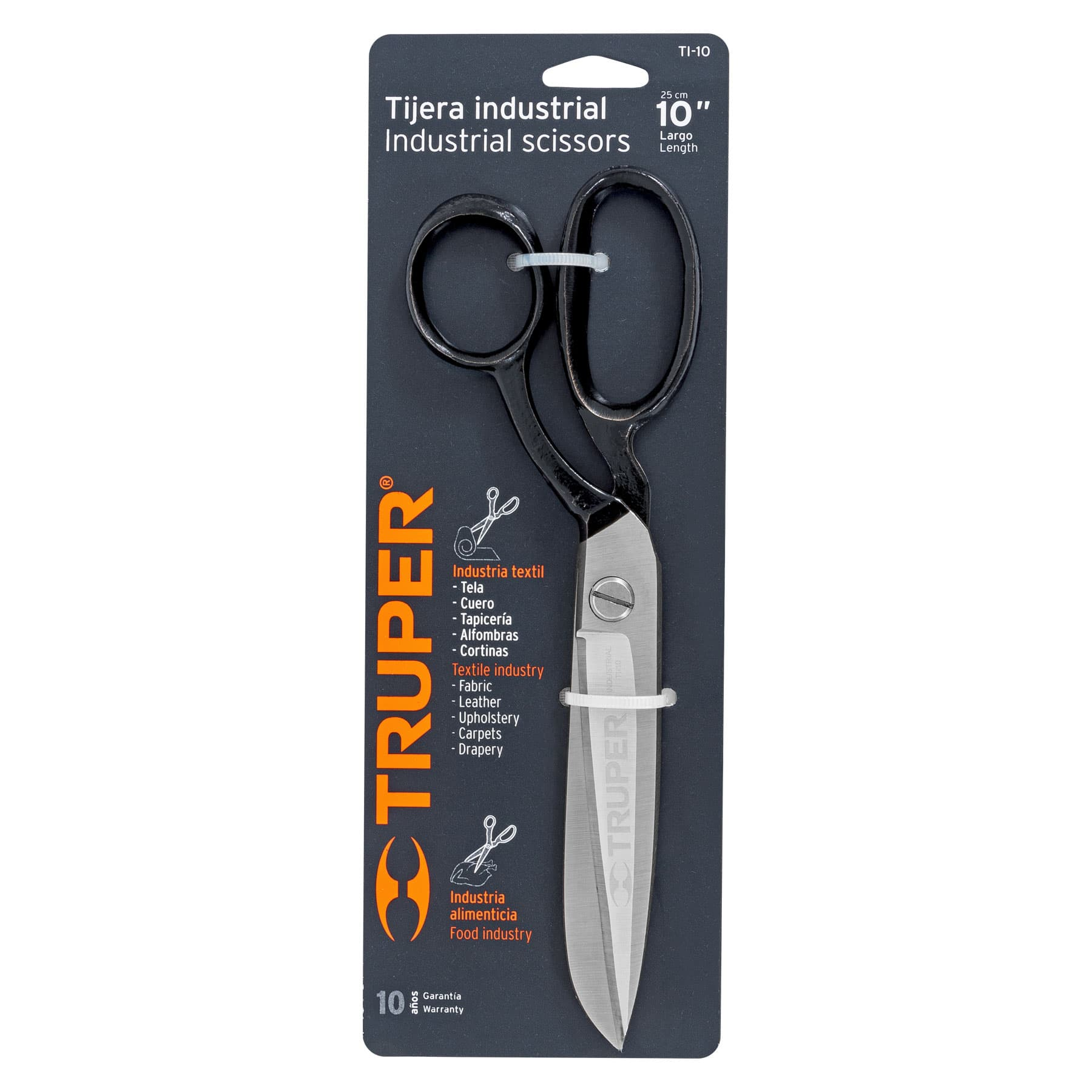 Tijera para sastre industrial 10"