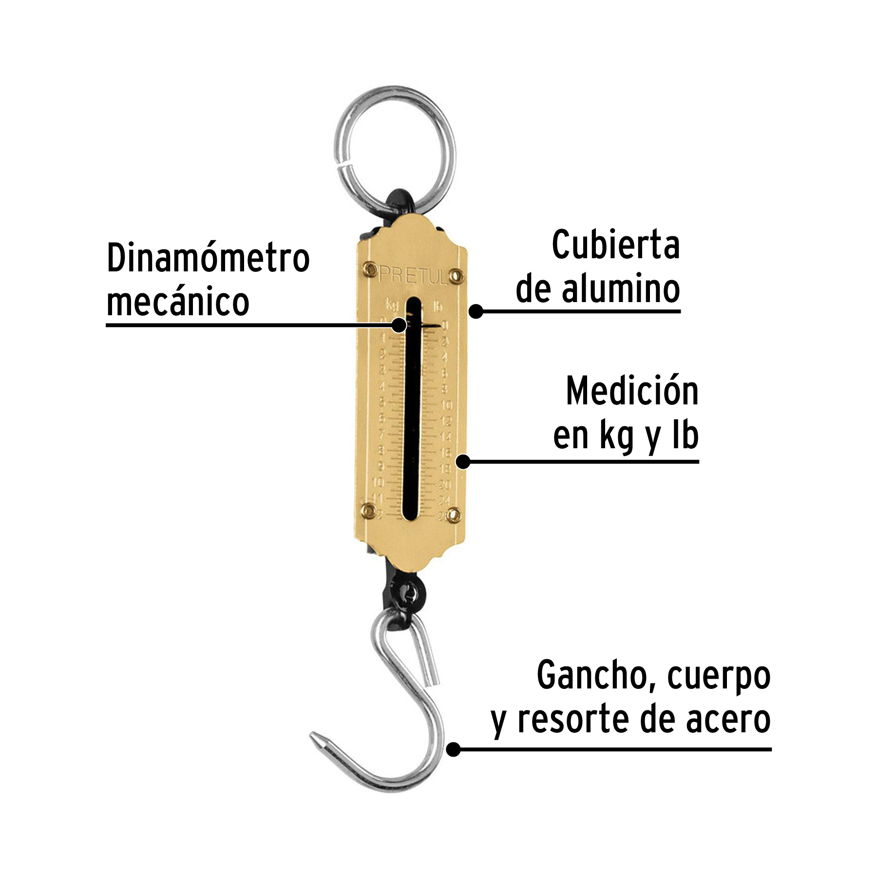 Báscula romana de resorte de 12 kg, Pretul