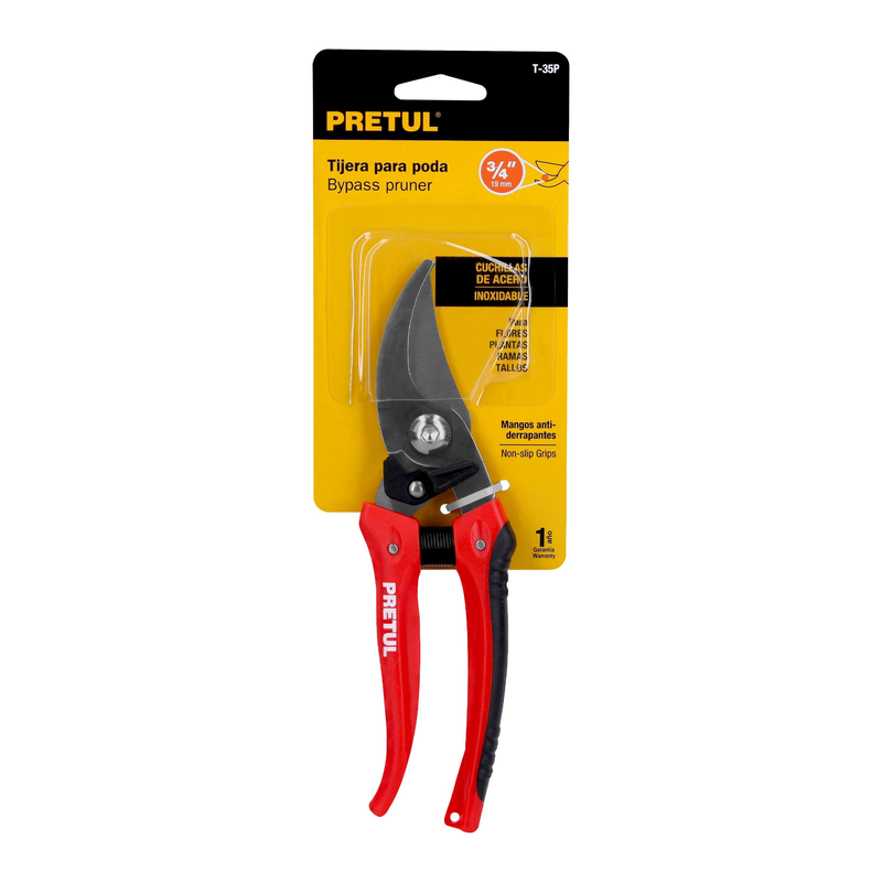 Tijera para poda, cuchilla de paso, 8-1/2", Pretul