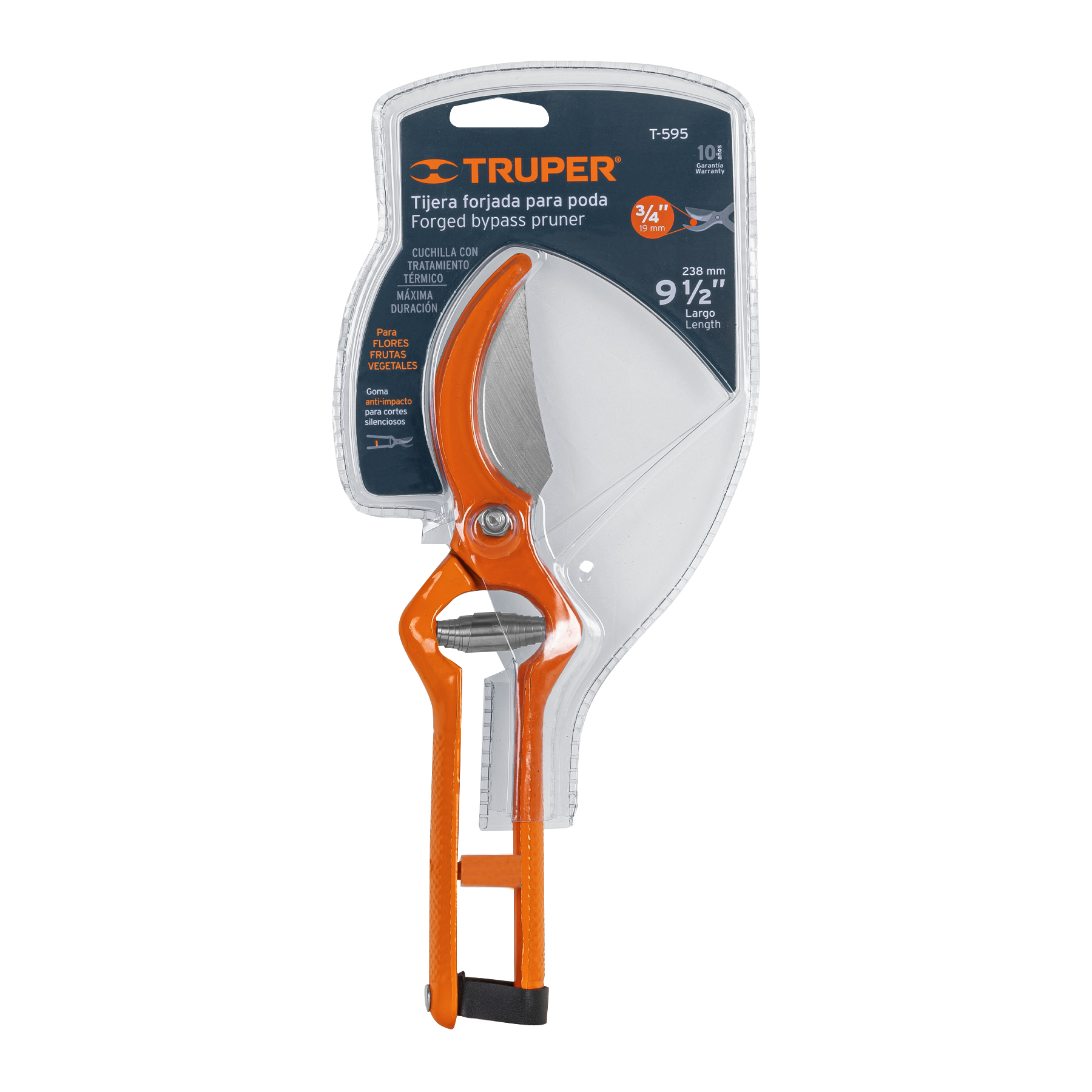 Tijera para poda 9.5", forjada