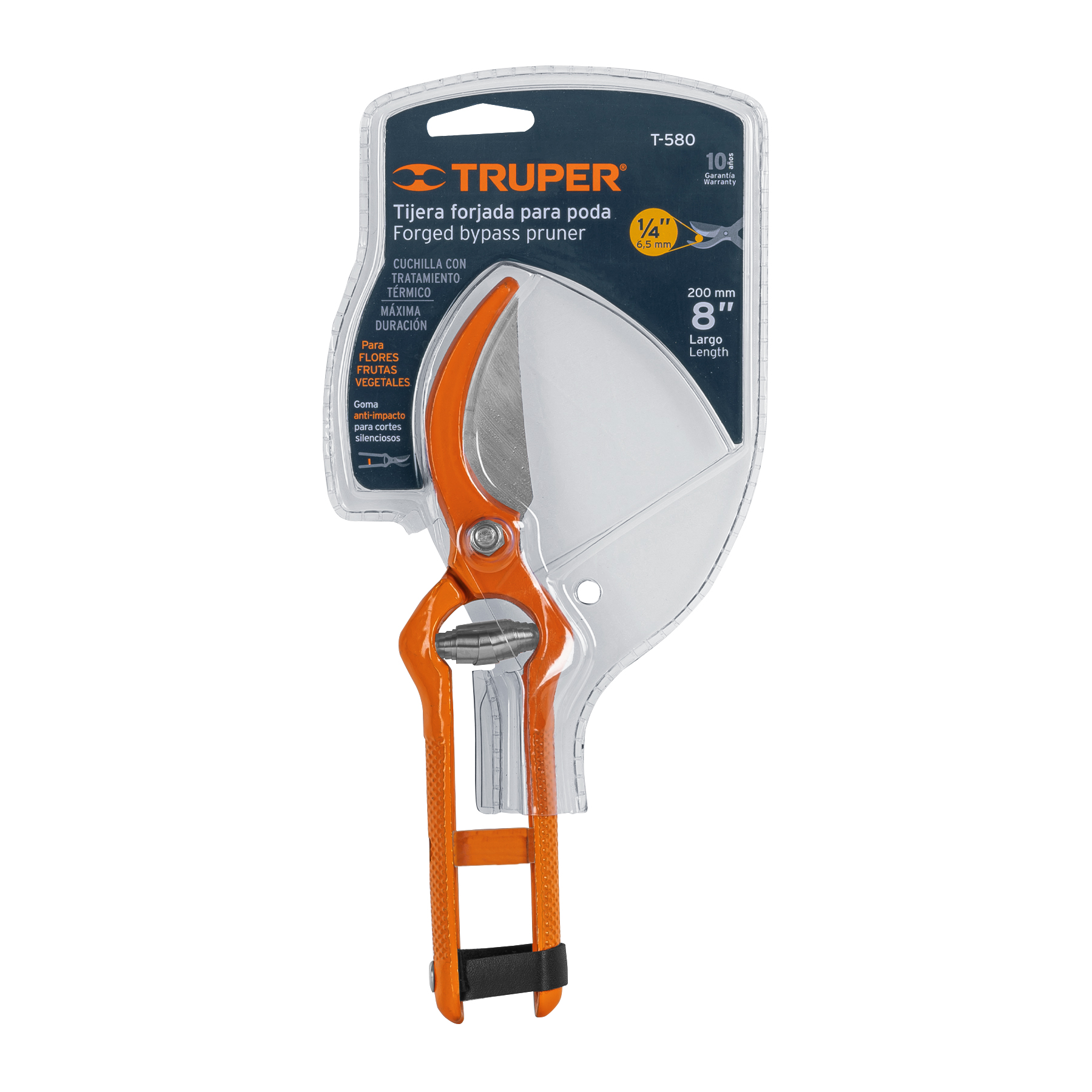 Tijera para poda 8", forjada