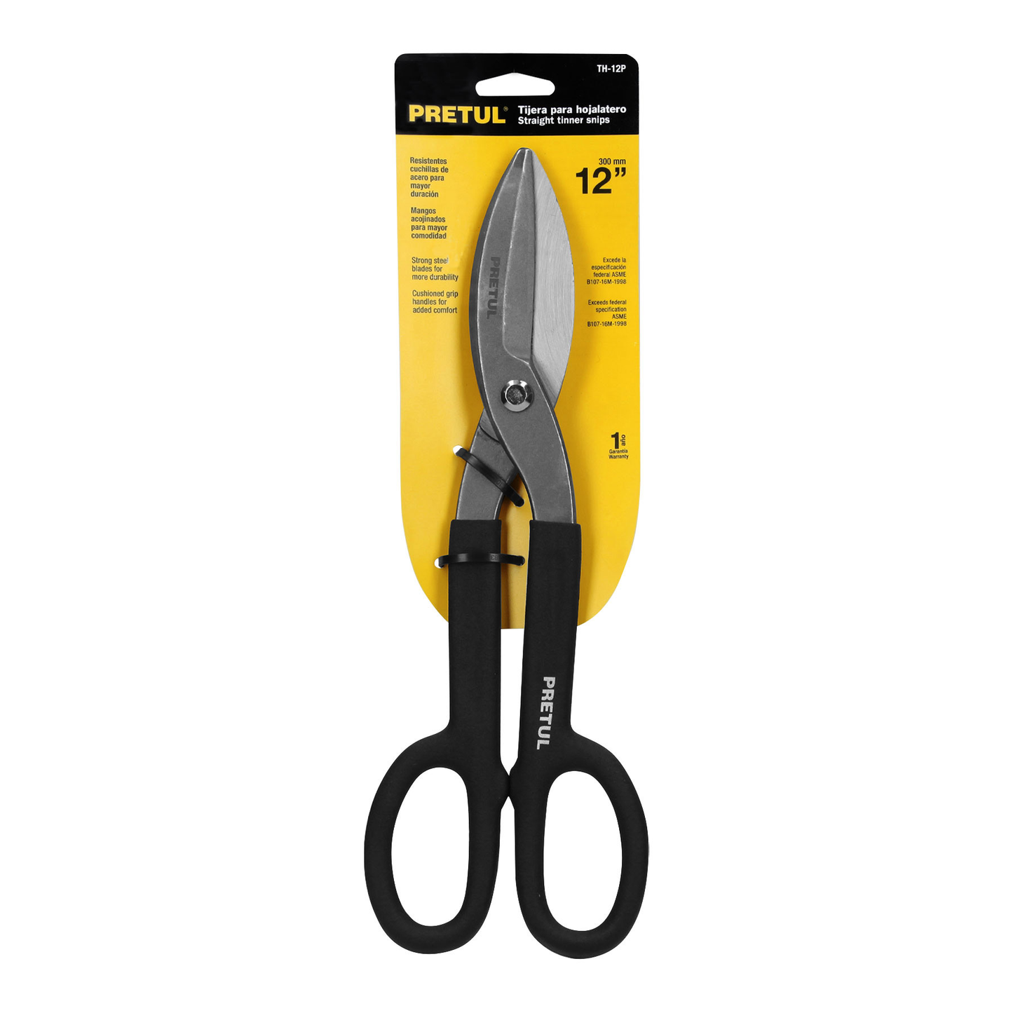 Tijera para hojalatero 12" Pretul