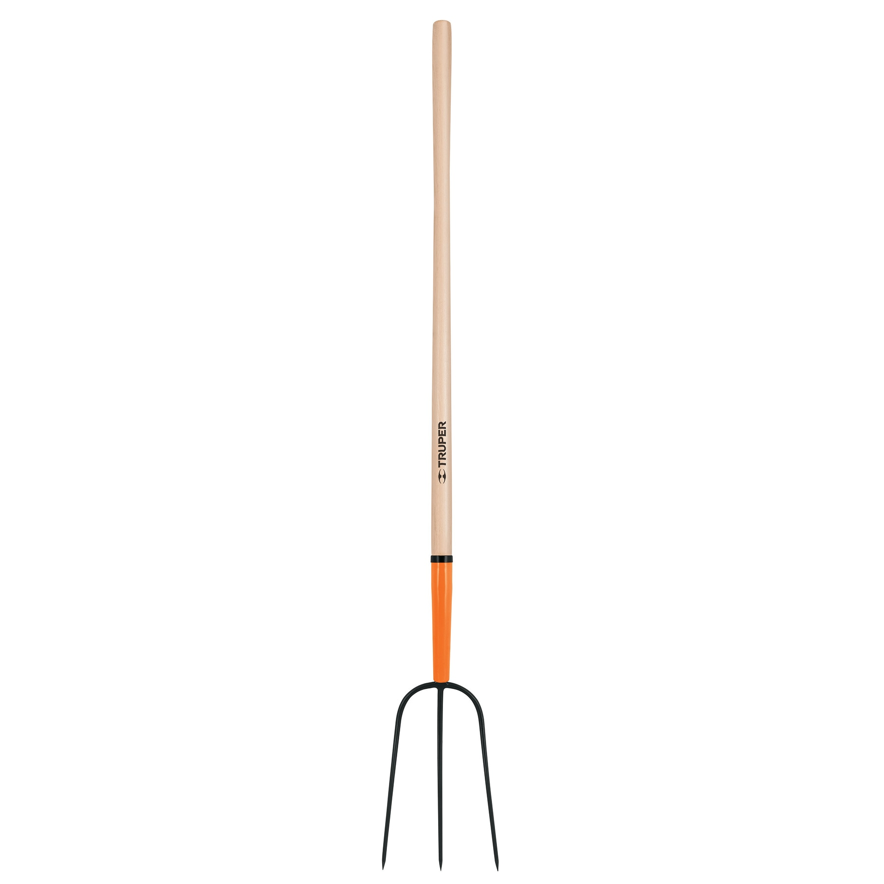 Bieldo para paja, 3 dientes, mango 48"
