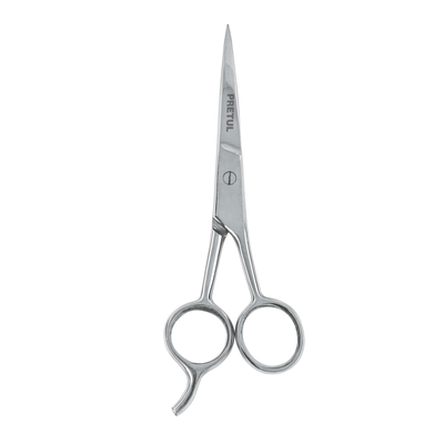 Tijera para estilista con gancho, 5-1/2", pretul
