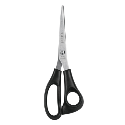 Tijera para casa y oficina 7", pretul