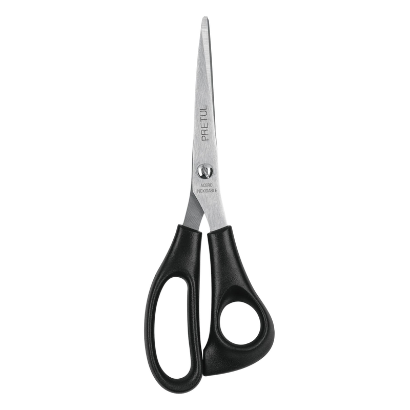 Tijera para casa y oficina 7", pretul